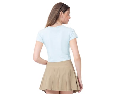 Foto 3 | Playera con Botones Forever 21 para Mujer