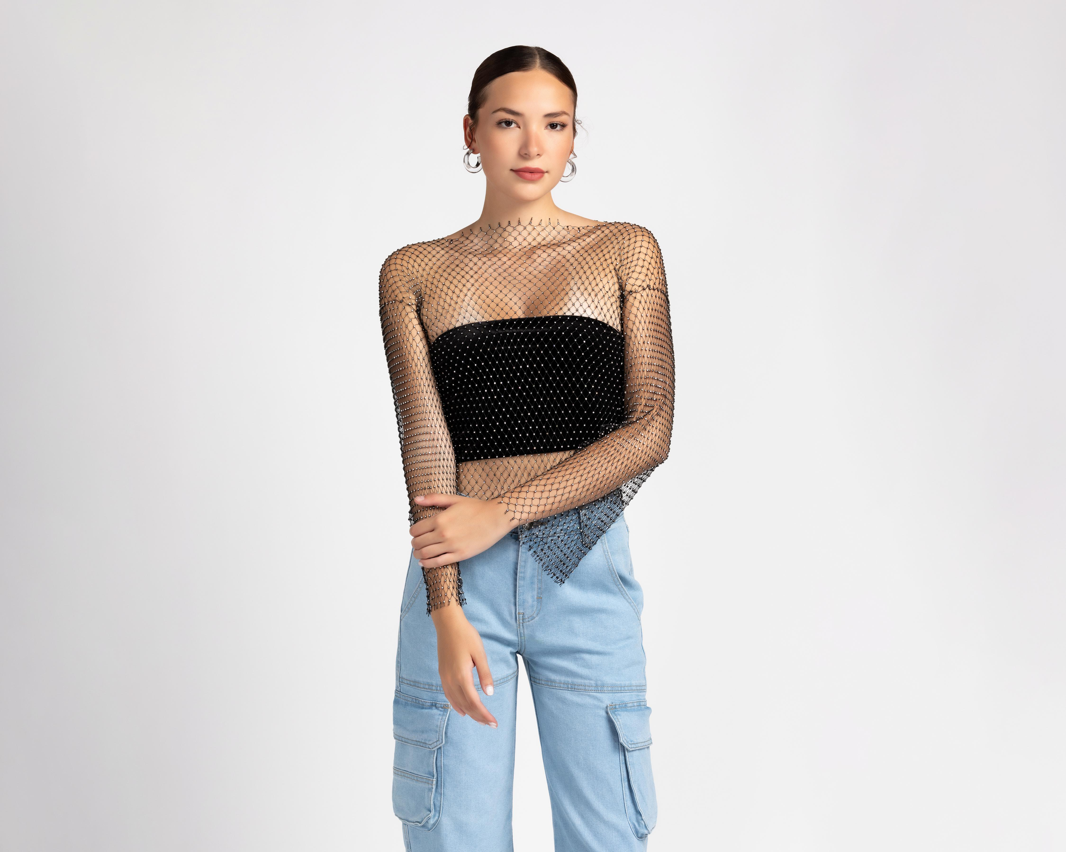 Foto 3 pulgar | Blusa de Red Eva tu Estilo Íntimo para Mujer