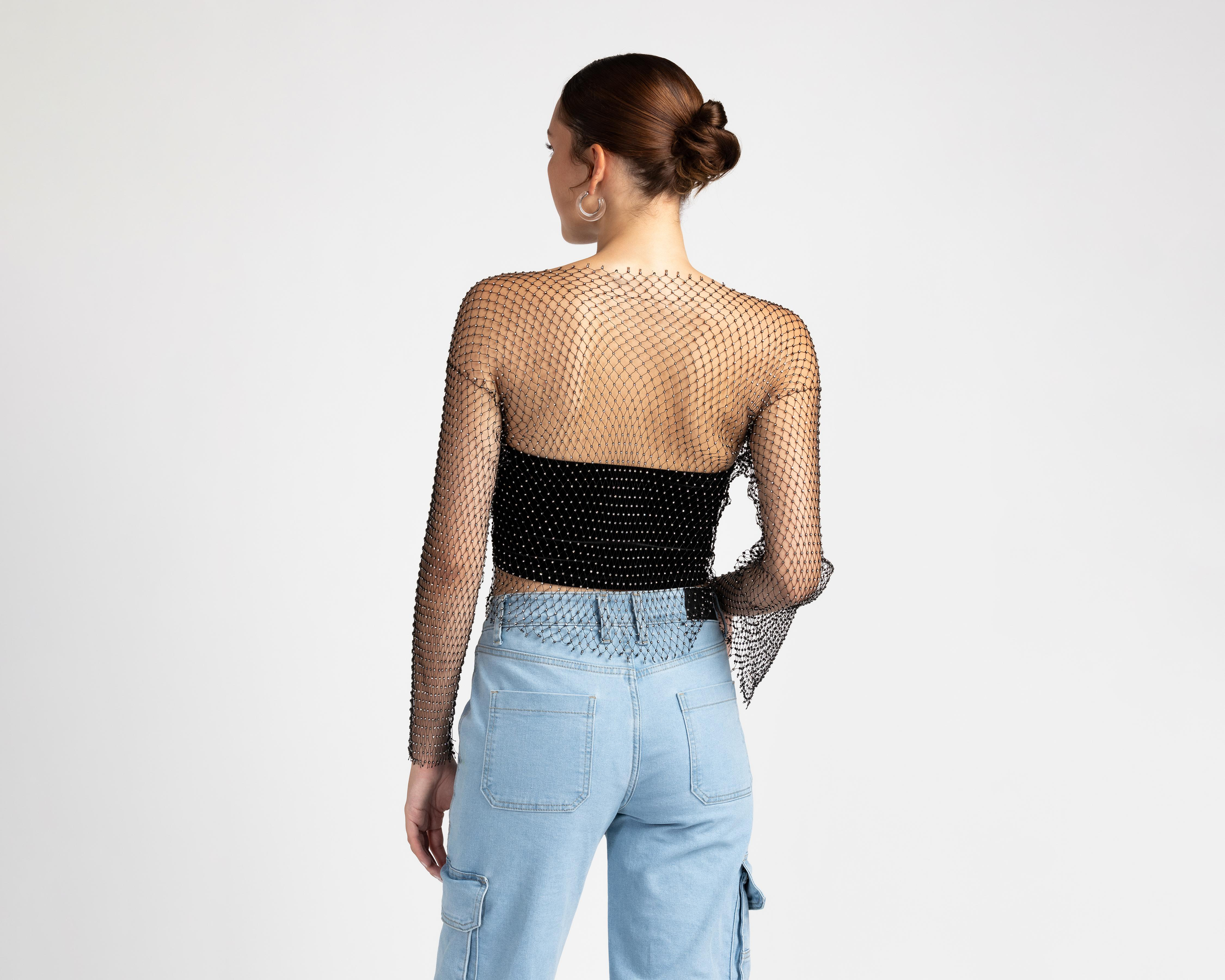 Foto 4 pulgar | Blusa de Red Eva tu Estilo Íntimo para Mujer