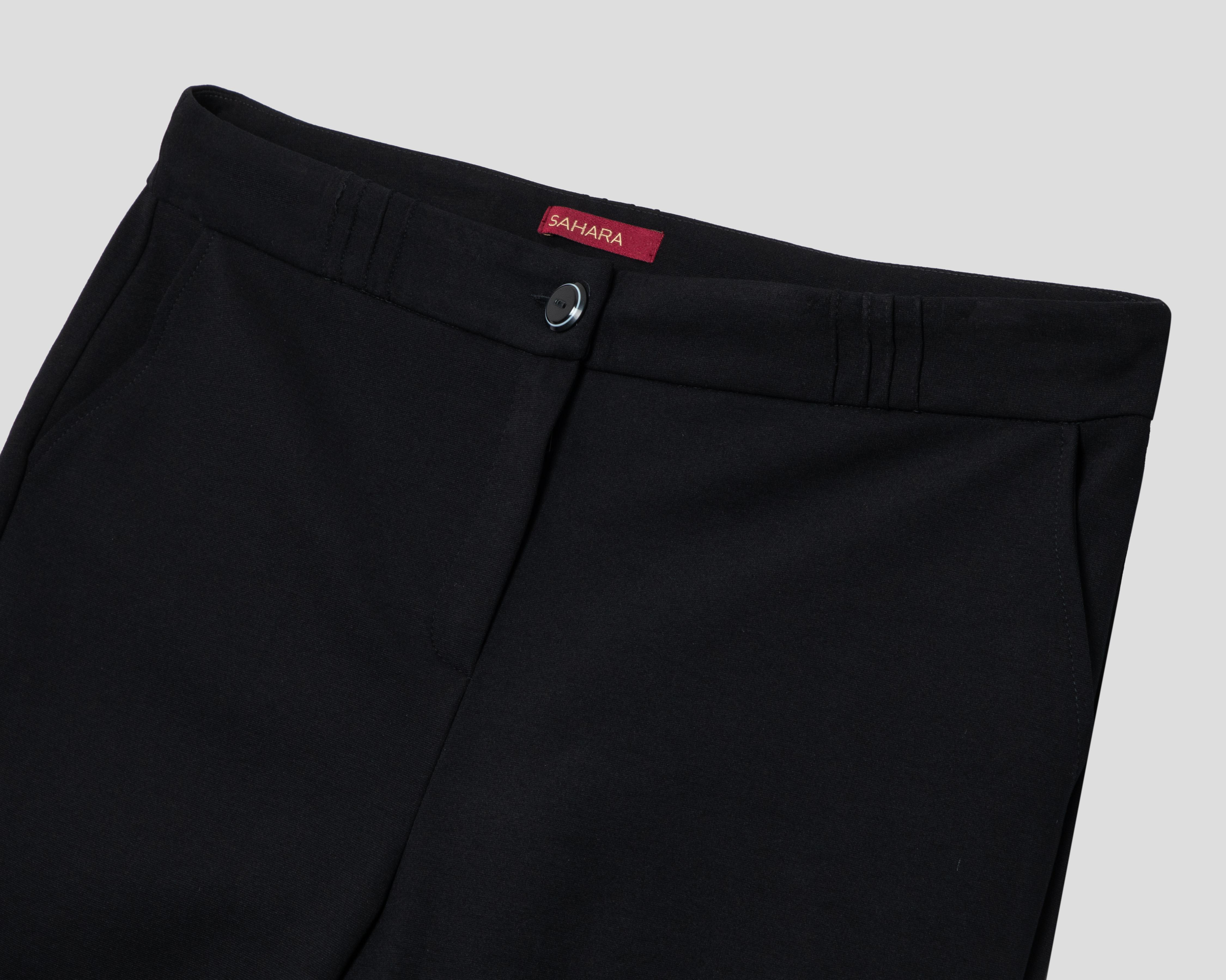 Foto 4 pulgar | Pantalón de Vestir Sahara Negro para Mujer