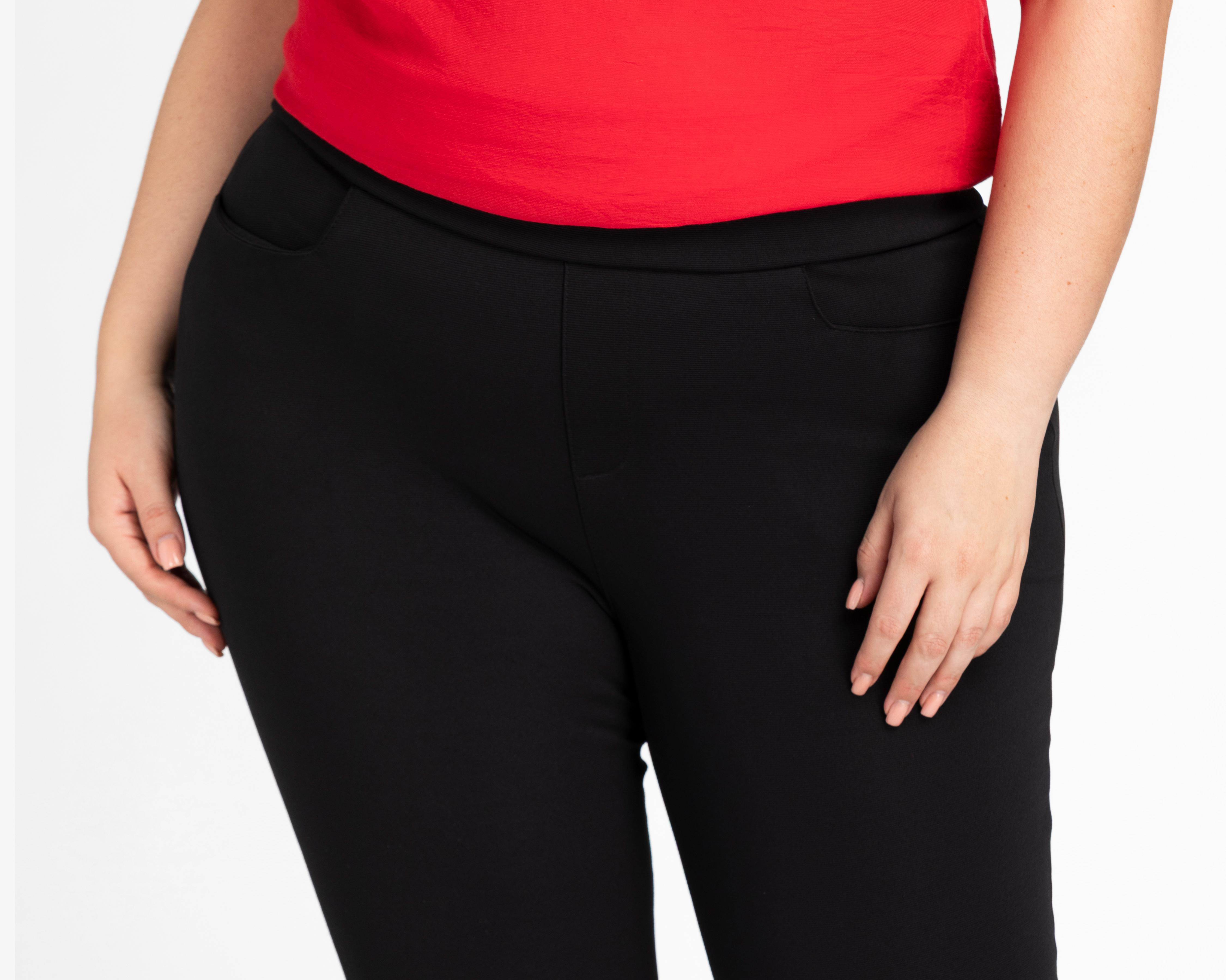 Foto 5 pulgar | Pantalón de Vestir Sahara Negro para Mujer