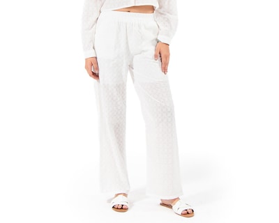 Foto 1 | Pantalón Ancho Forever 21 Bordado para Mujer