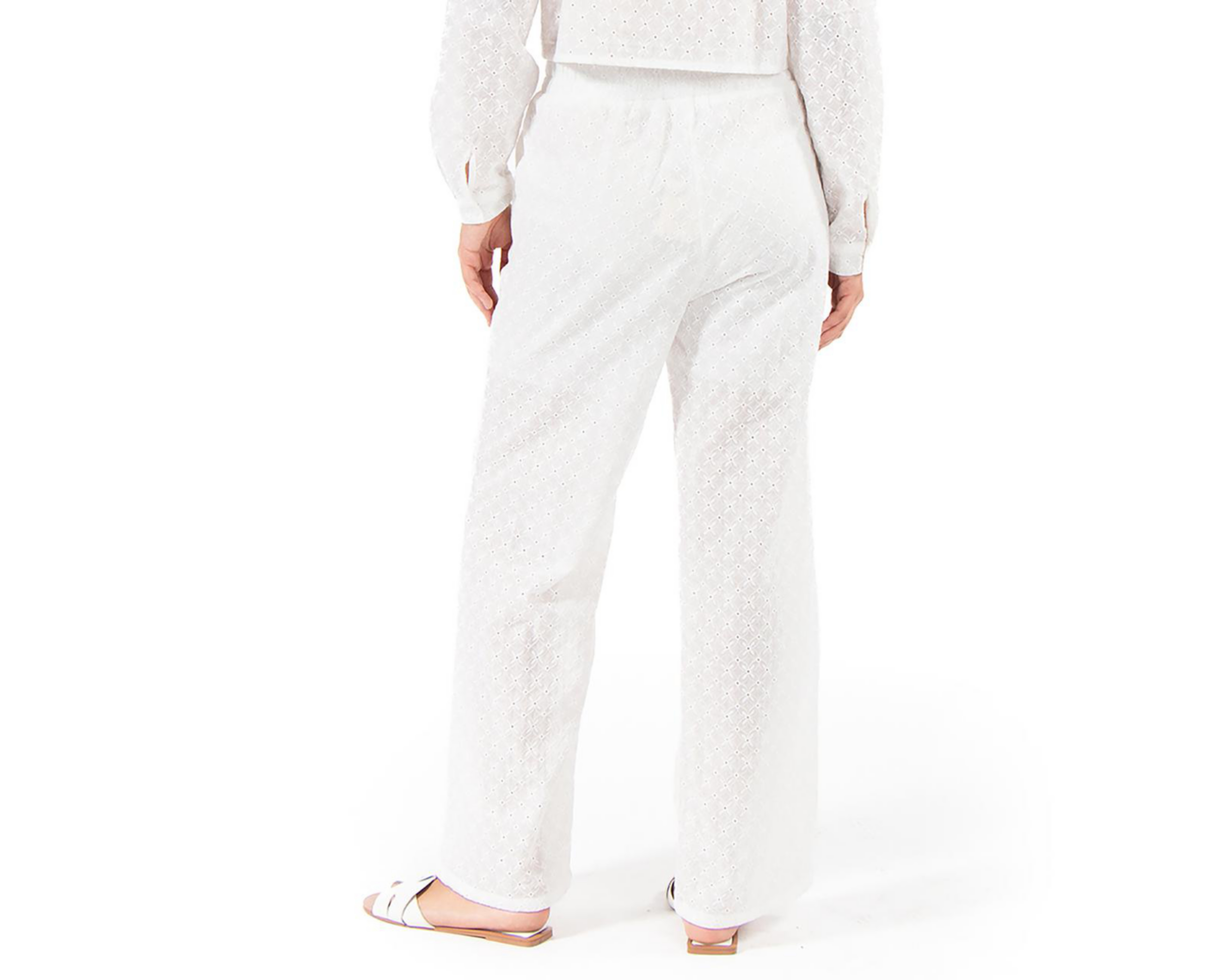 Foto 3 | Pantalón Ancho Forever 21 Bordado para Mujer