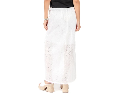 Foto 3 | Falda Larga Forever 21 con Corte Láser para Mujer
