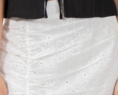 Foto 4 | Falda Larga Forever 21 con Corte Láser para Mujer