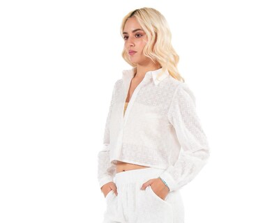 Foto 2 | Blusa Manga Larga Forever 21 para Mujer