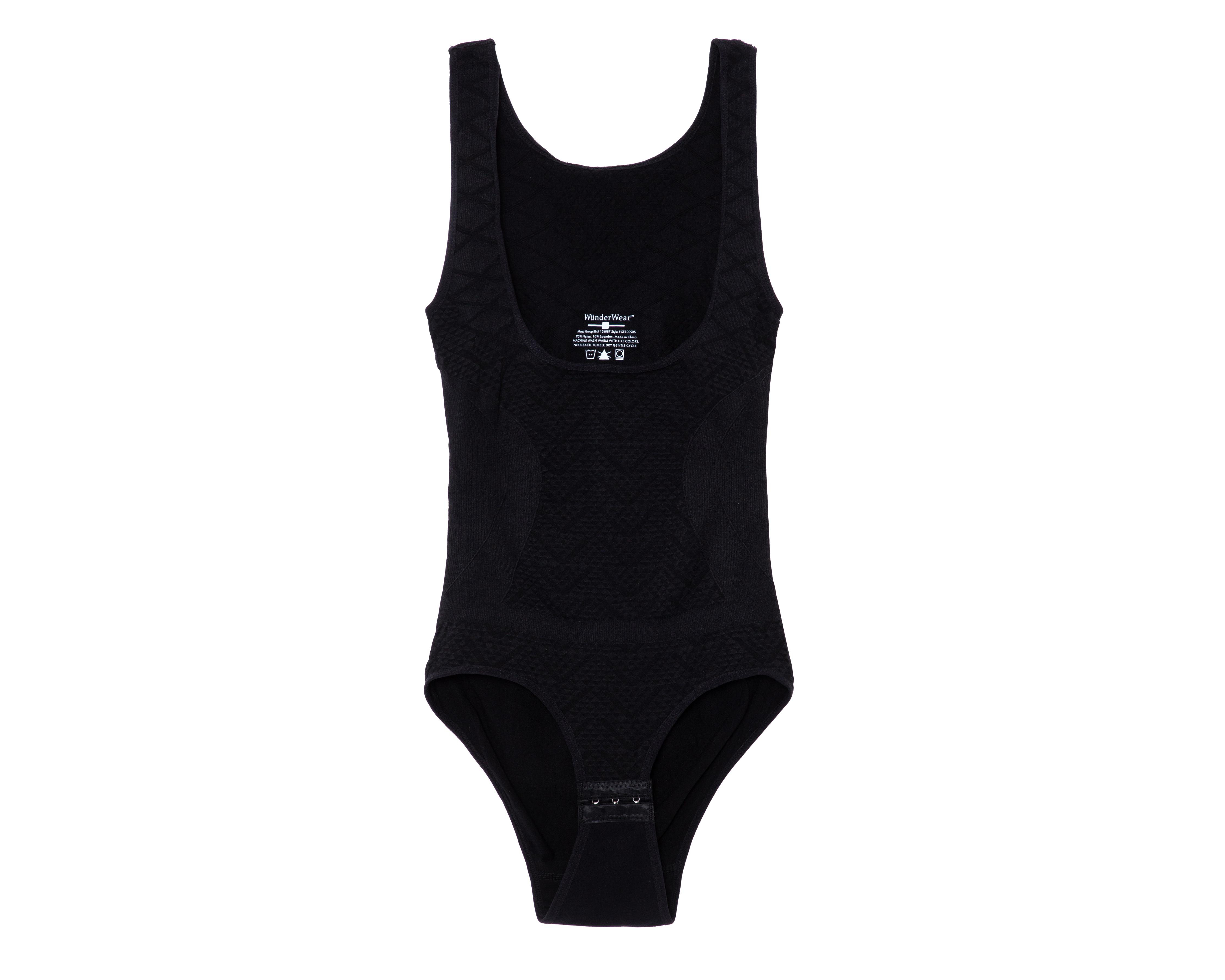 Foto 2 pulgar | Body con Control Negro Wunderwear Mediana Compresión para Mujer