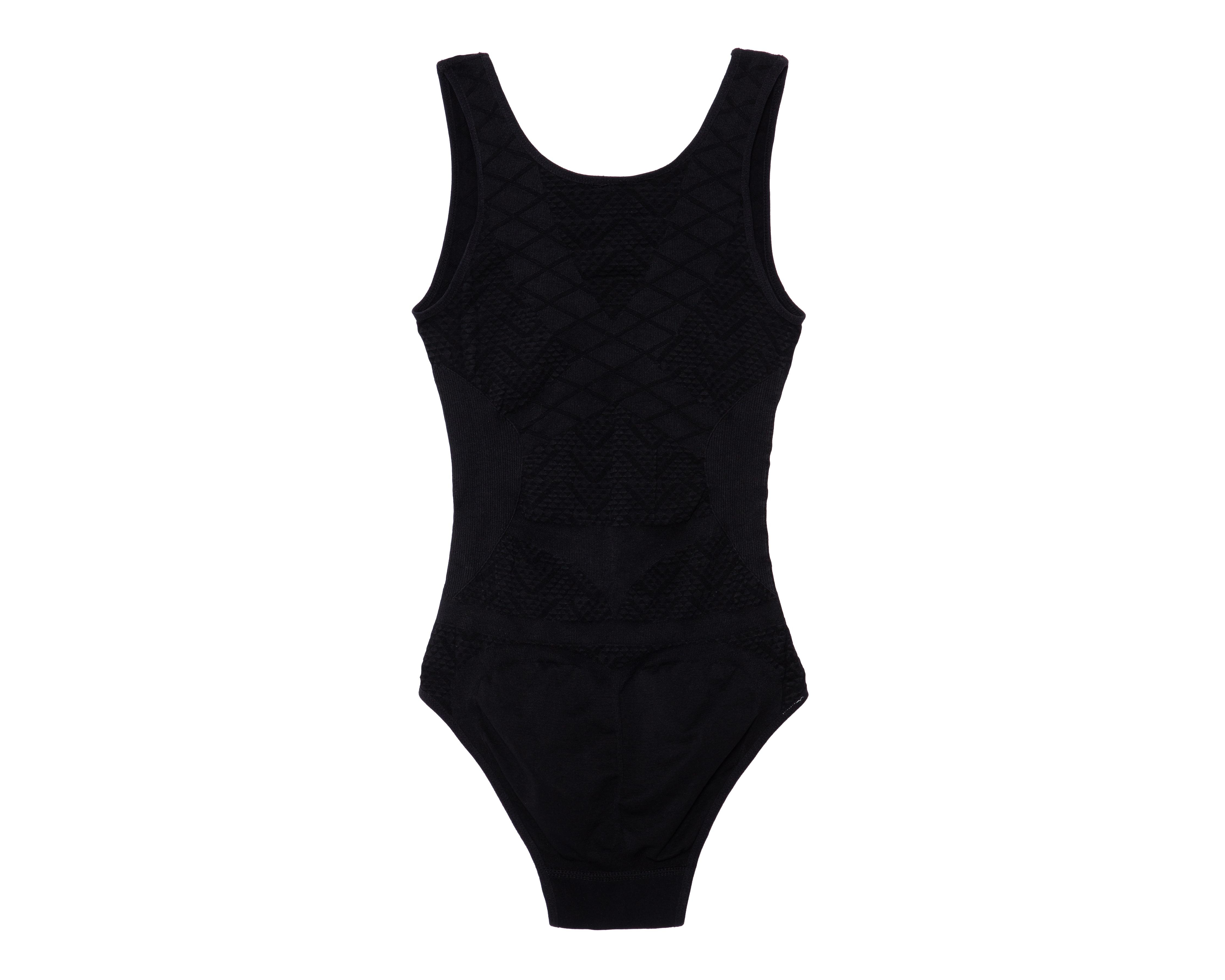 Foto 3 pulgar | Body con Control Negro Wunderwear Mediana Compresión para Mujer