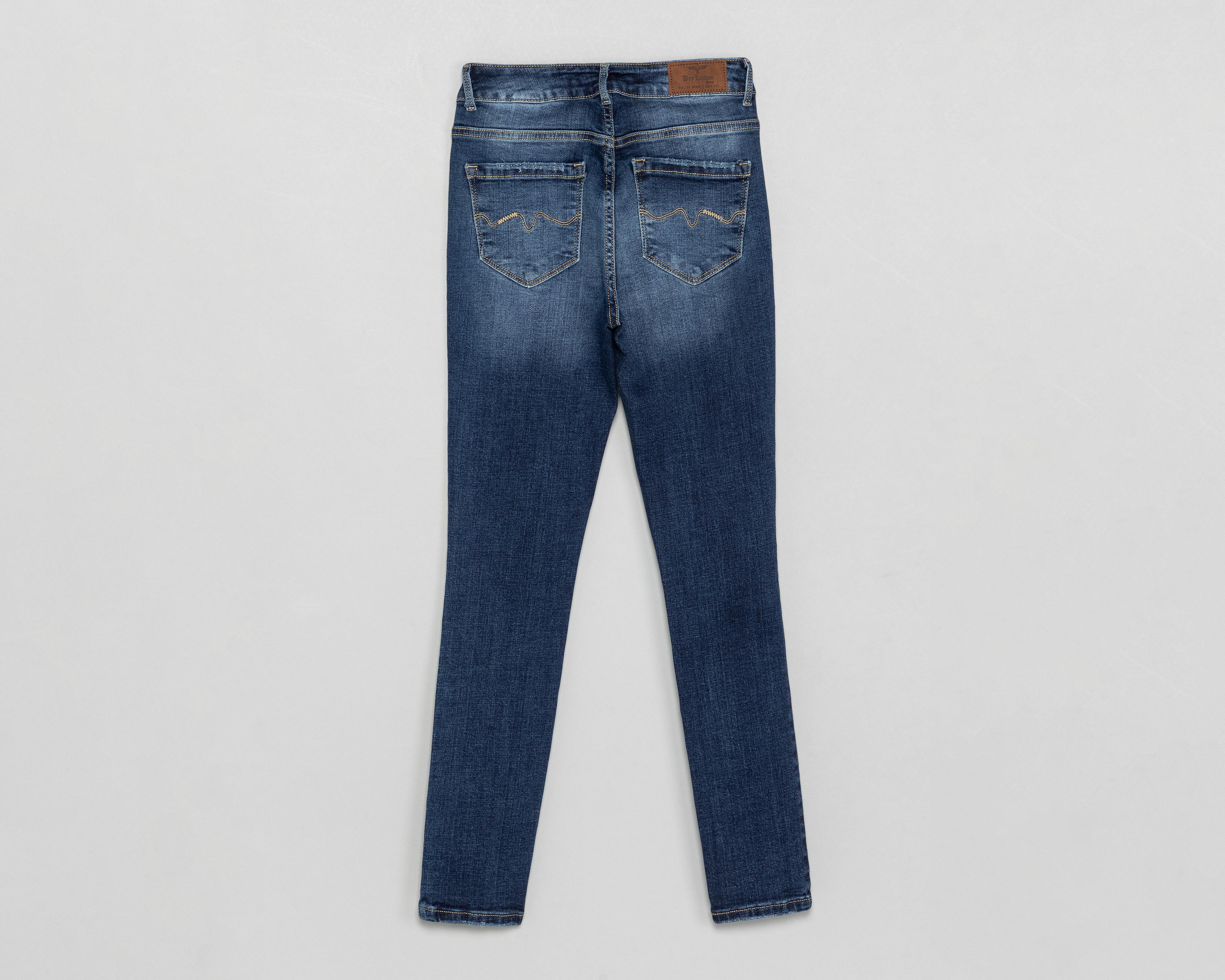 Foto 3 pulgar | Jeans Skinny Boy London para Mujer