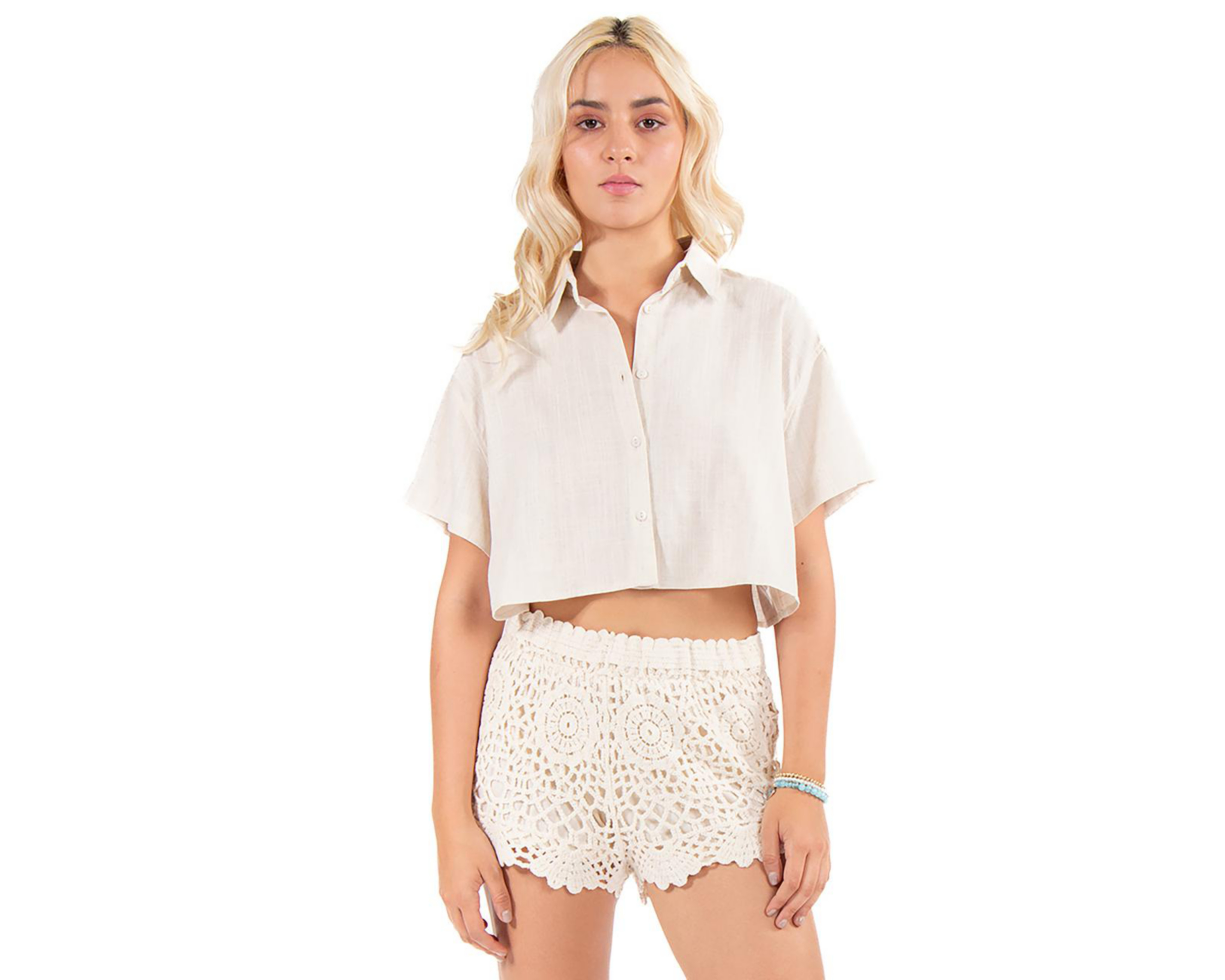 Foto 1 | Falda Midi Thinner Estampada