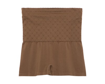 Foto 2 | Faja tipo Short Café Wunderwear Media Compresión para Mujer