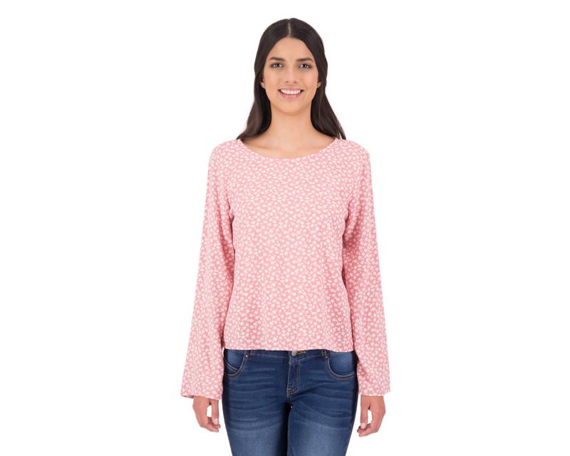 blusa flores