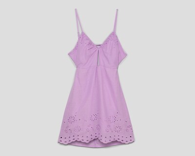 Foto 1 | Vestido Casual 18 Forever Morado con Tirantes