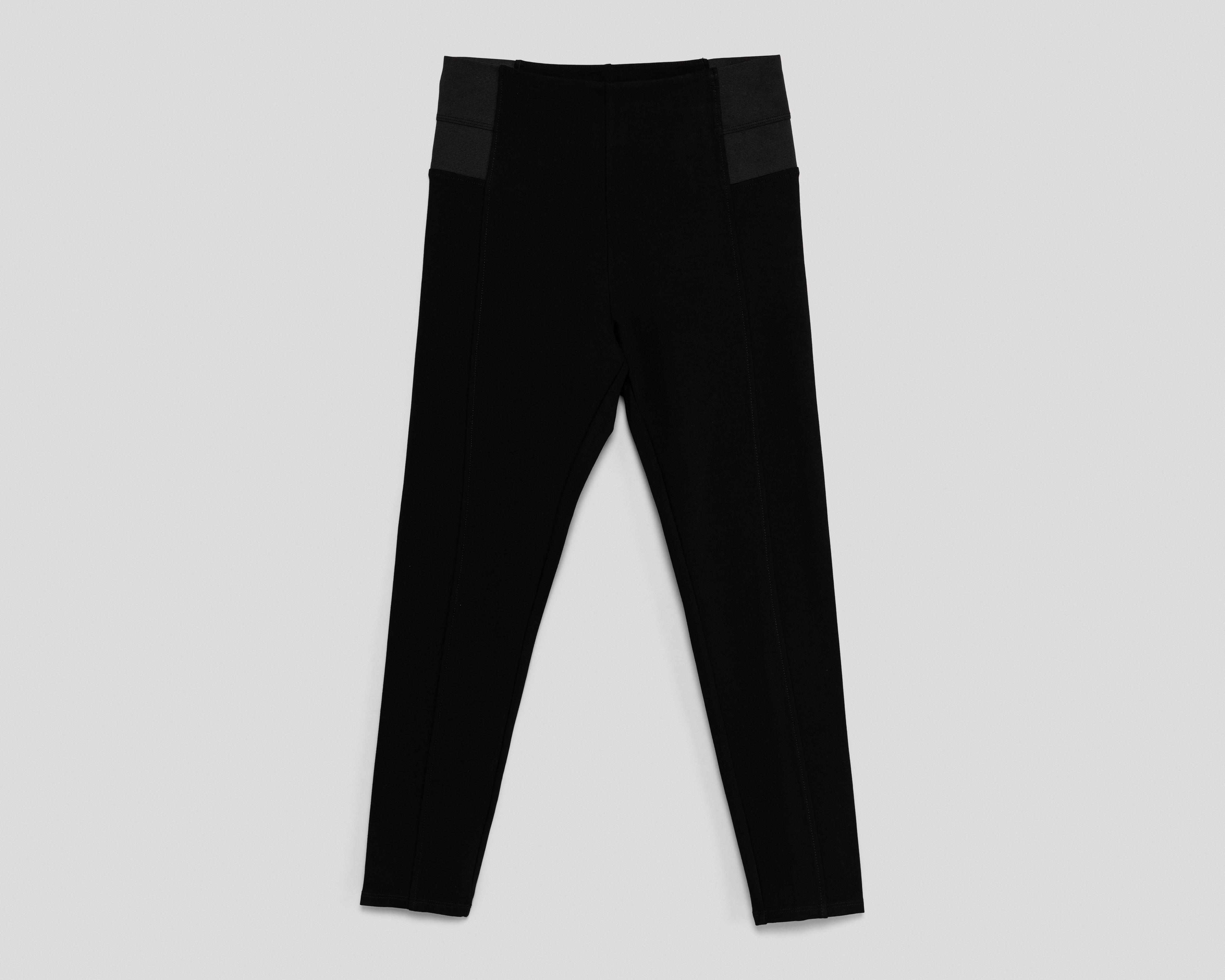 Foto 2 pulgar | Leggings Negros Sahara para Mujer