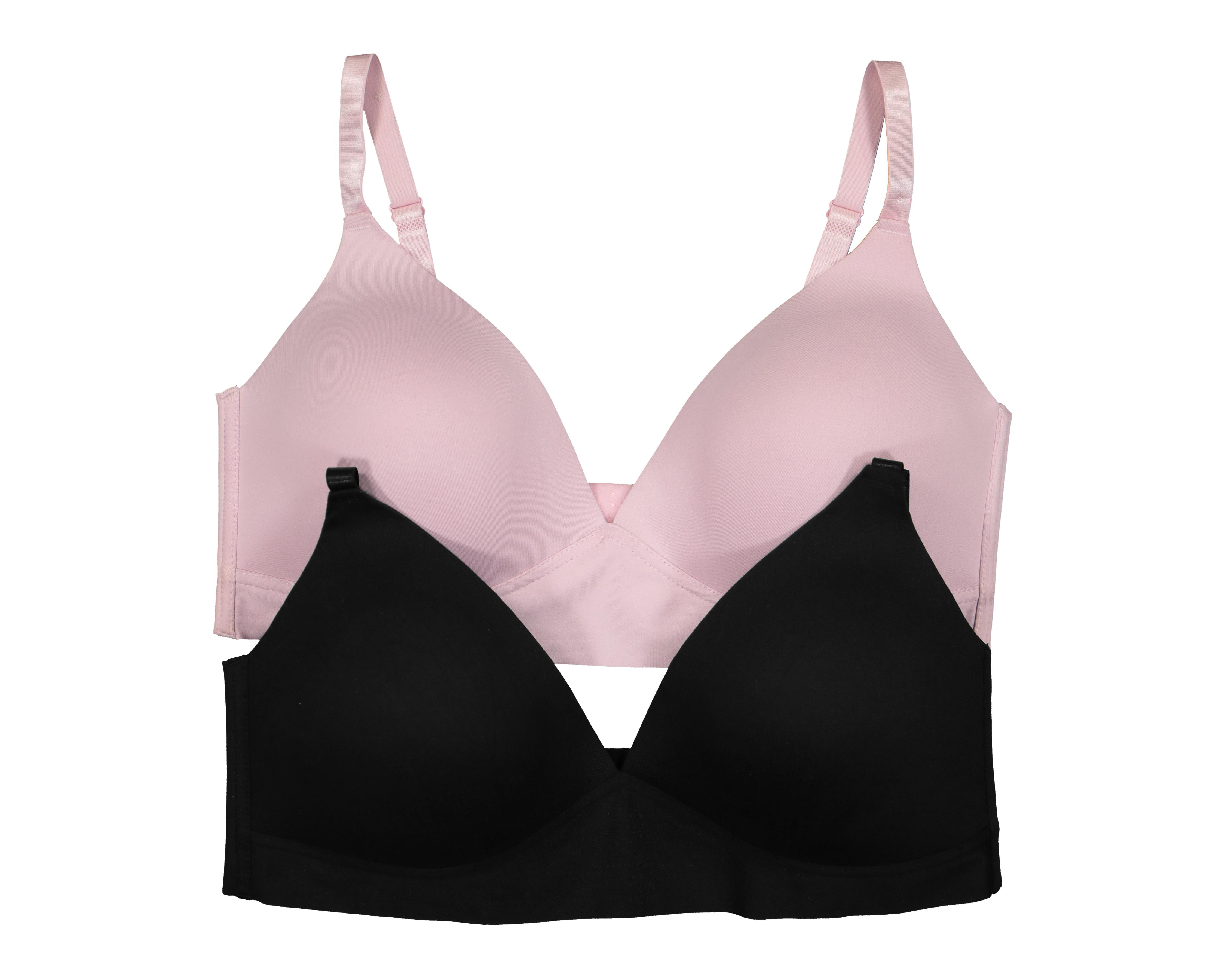 Brasier sin Varilla Beauty Secret Media Copa para Mujer 2 Pack