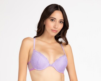 Foto 2 | Brasier con Encaje Carnival Copa Completa para Mujer 2 Pack