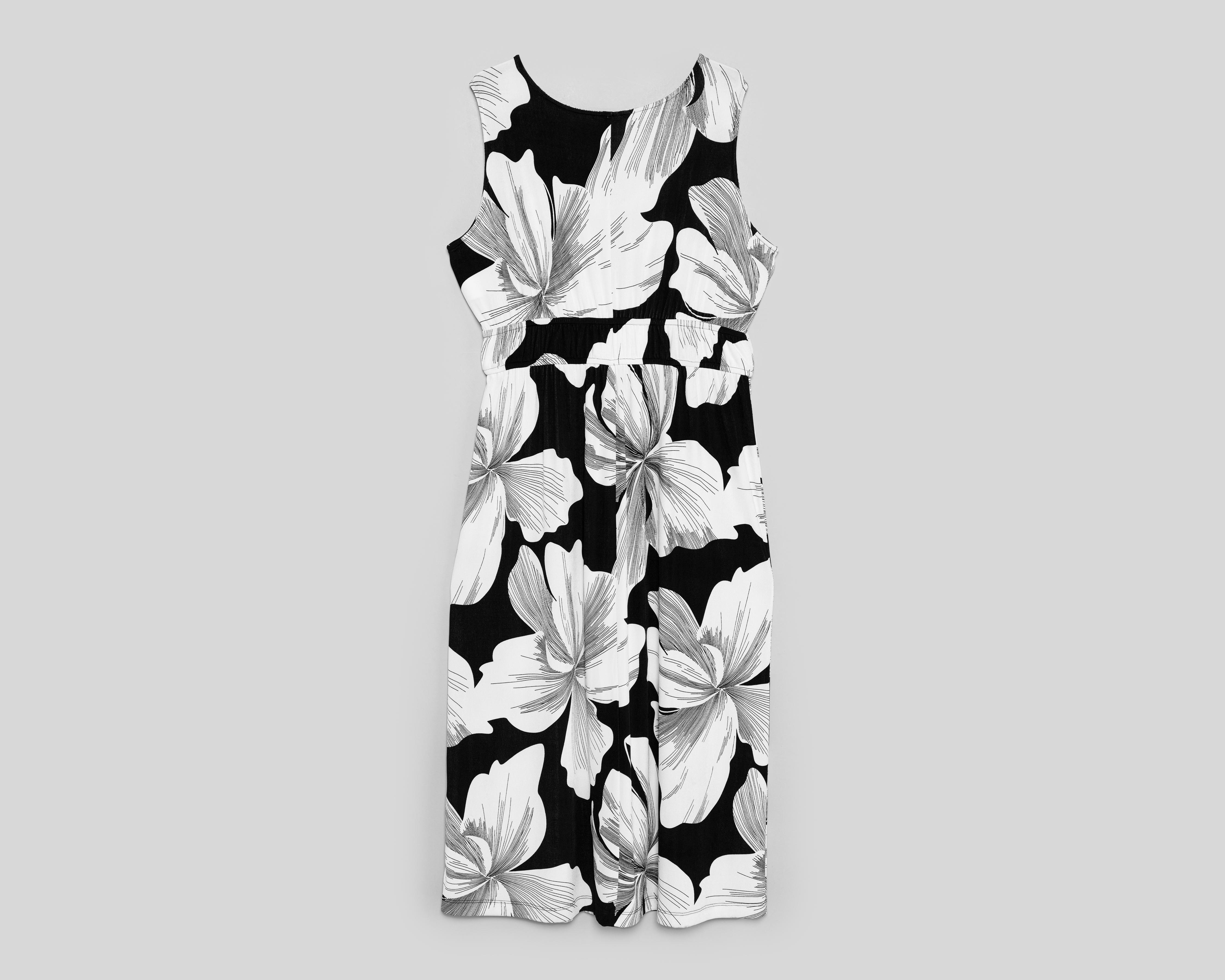 Foto 3 pulgar | Vestido Casual Sahara Floral Cuello V sin Mangas para Mujer