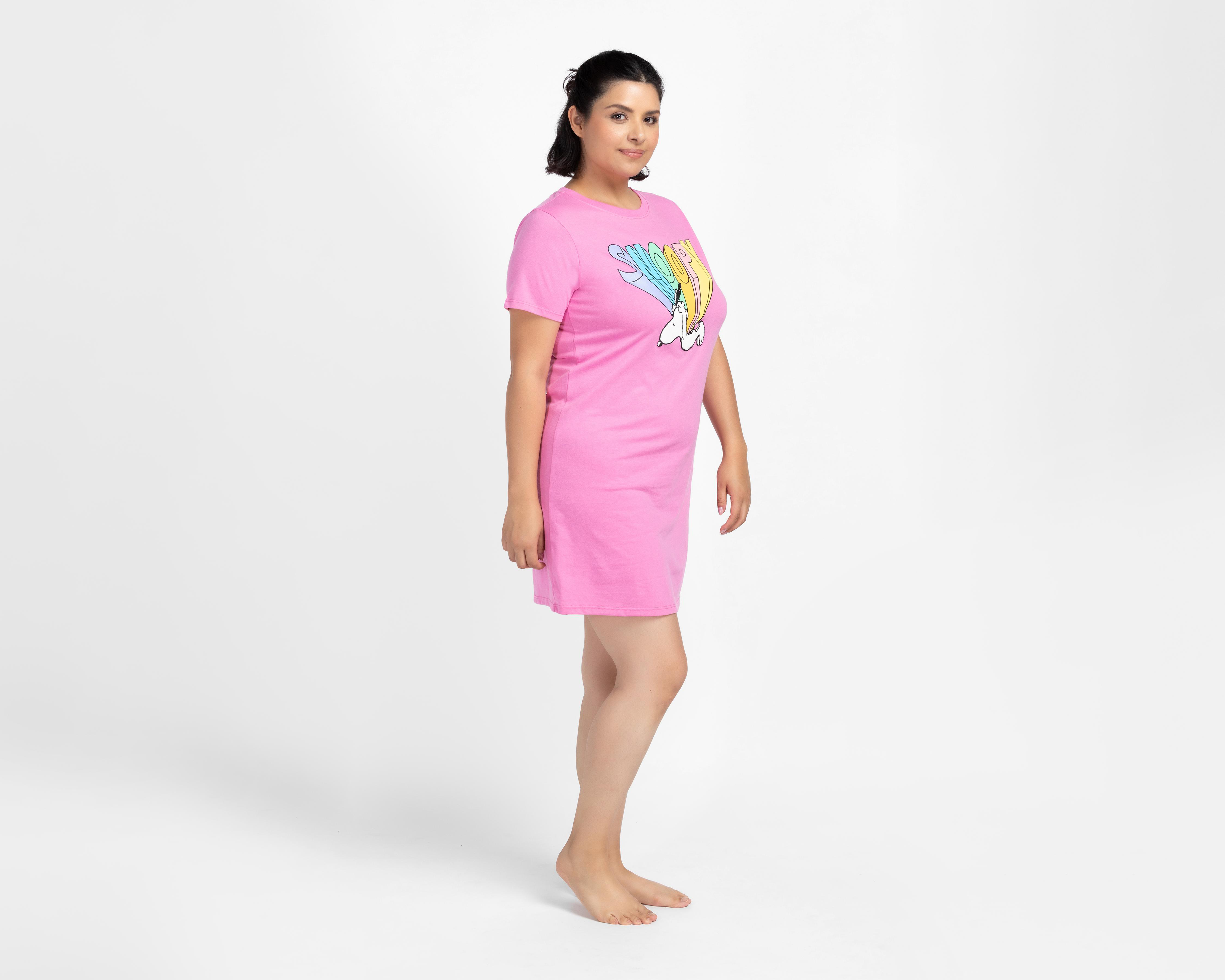 Foto 3 pulgar | Camisón Peanuts para Mujer
