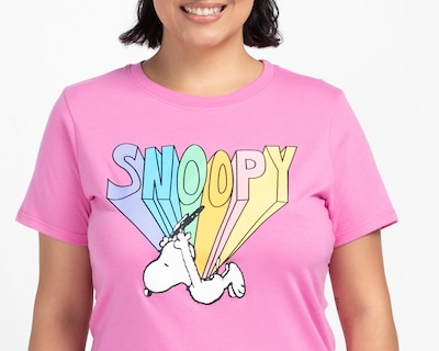 Foto 4 | Camisón Peanuts para Mujer