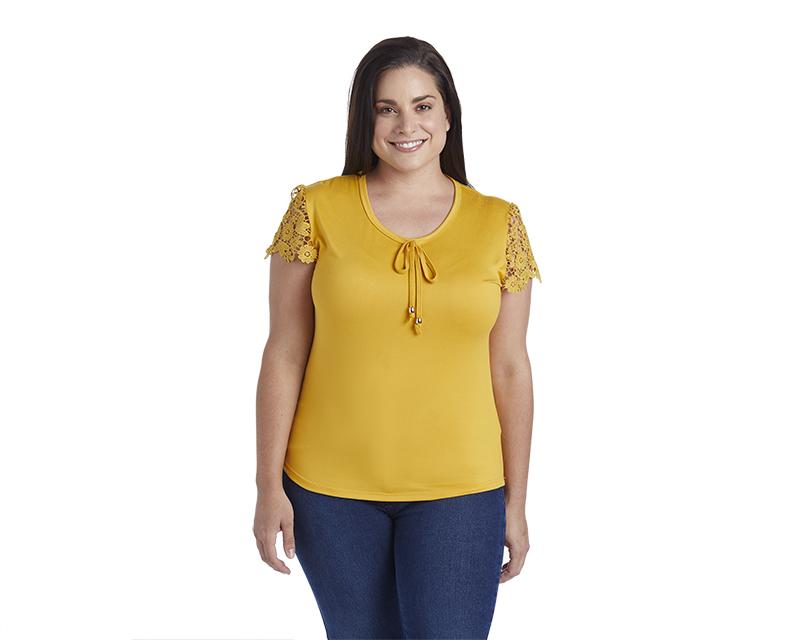 blusas en color amarillo