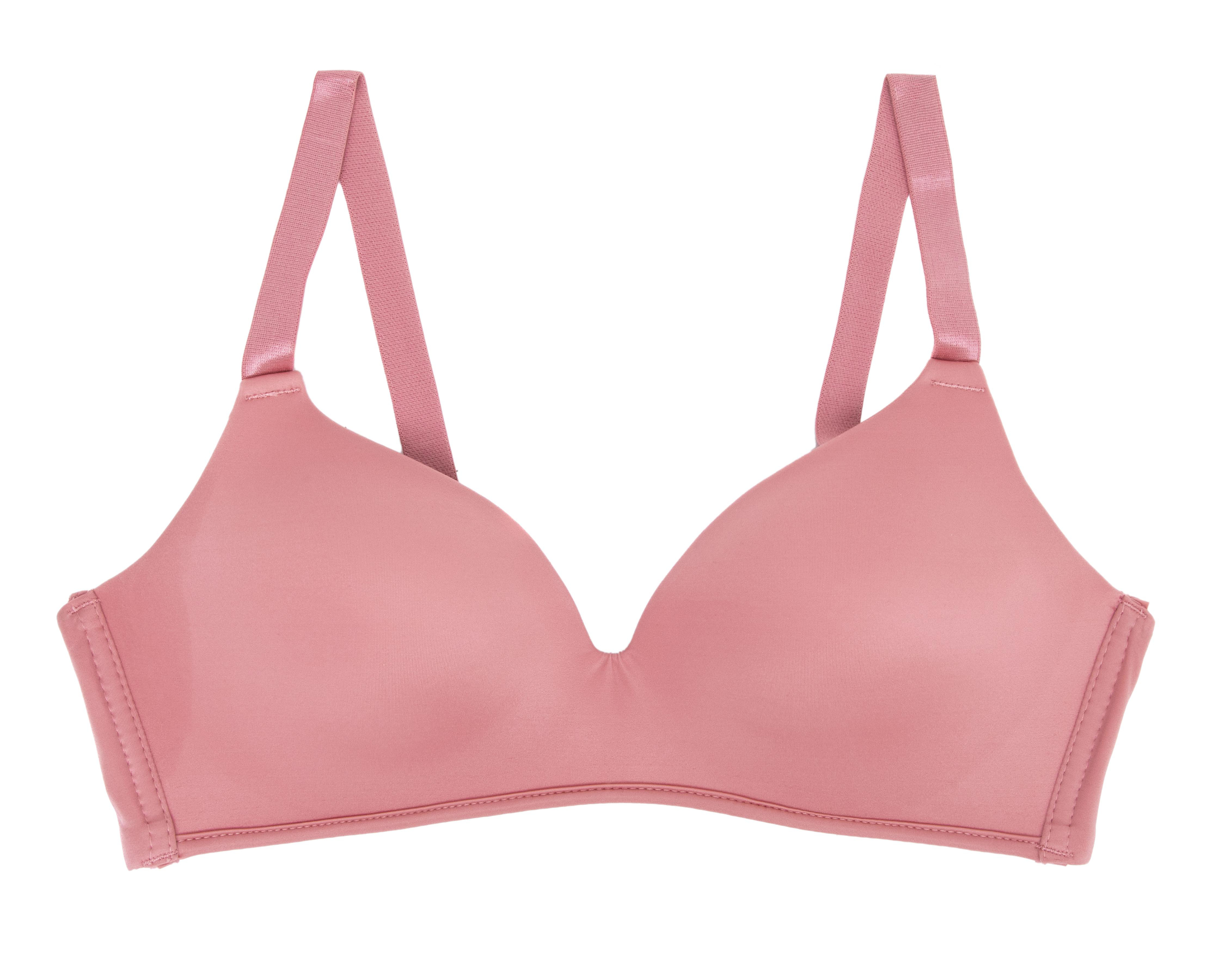 Foto 3 | Brasier Seamless Beauty Secret Media Copa para Mujer 3 Pack