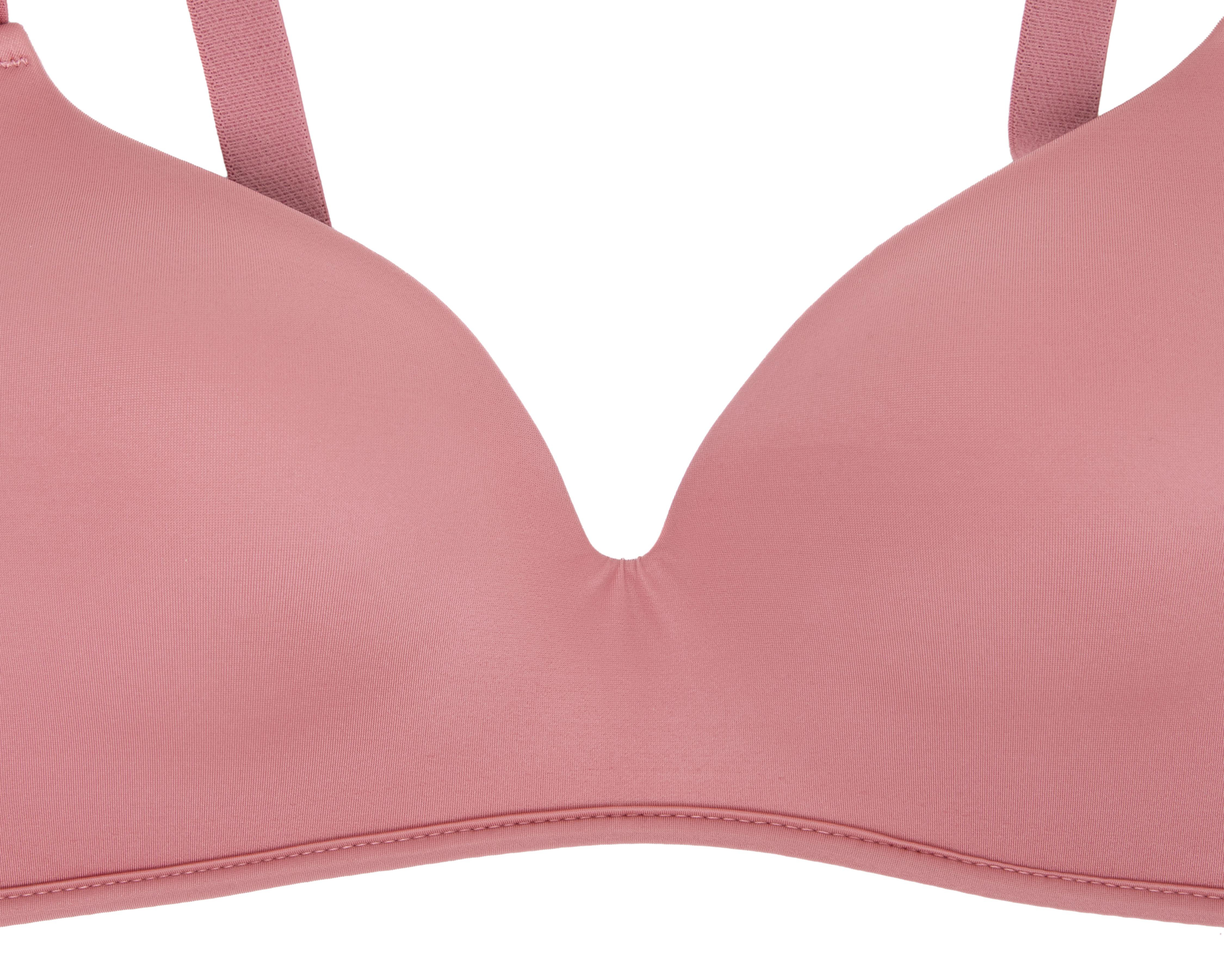 Foto 5 pulgar | Brasier Seamless Beauty Secret Media Copa para Mujer 3 Pack