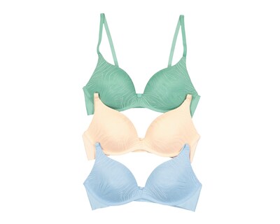 Foto 1 | Brasier con Encaje Beauty Secret Media Copa 3 Pack