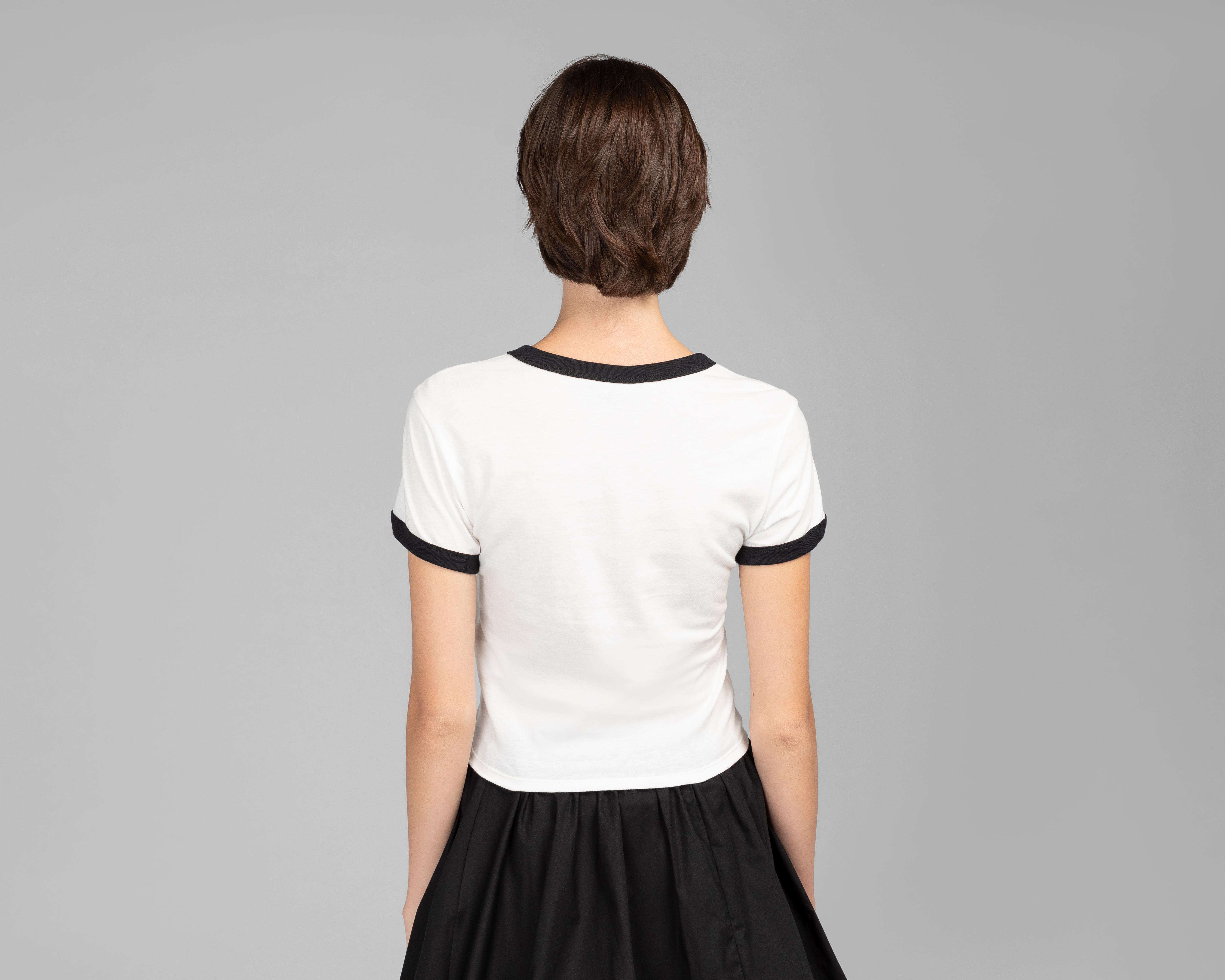 Foto 4 pulgar | Playera Strona Blanca para Mujer