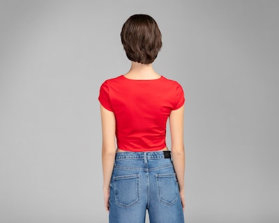Foto 3 | Playera Strona Roja para Mujer