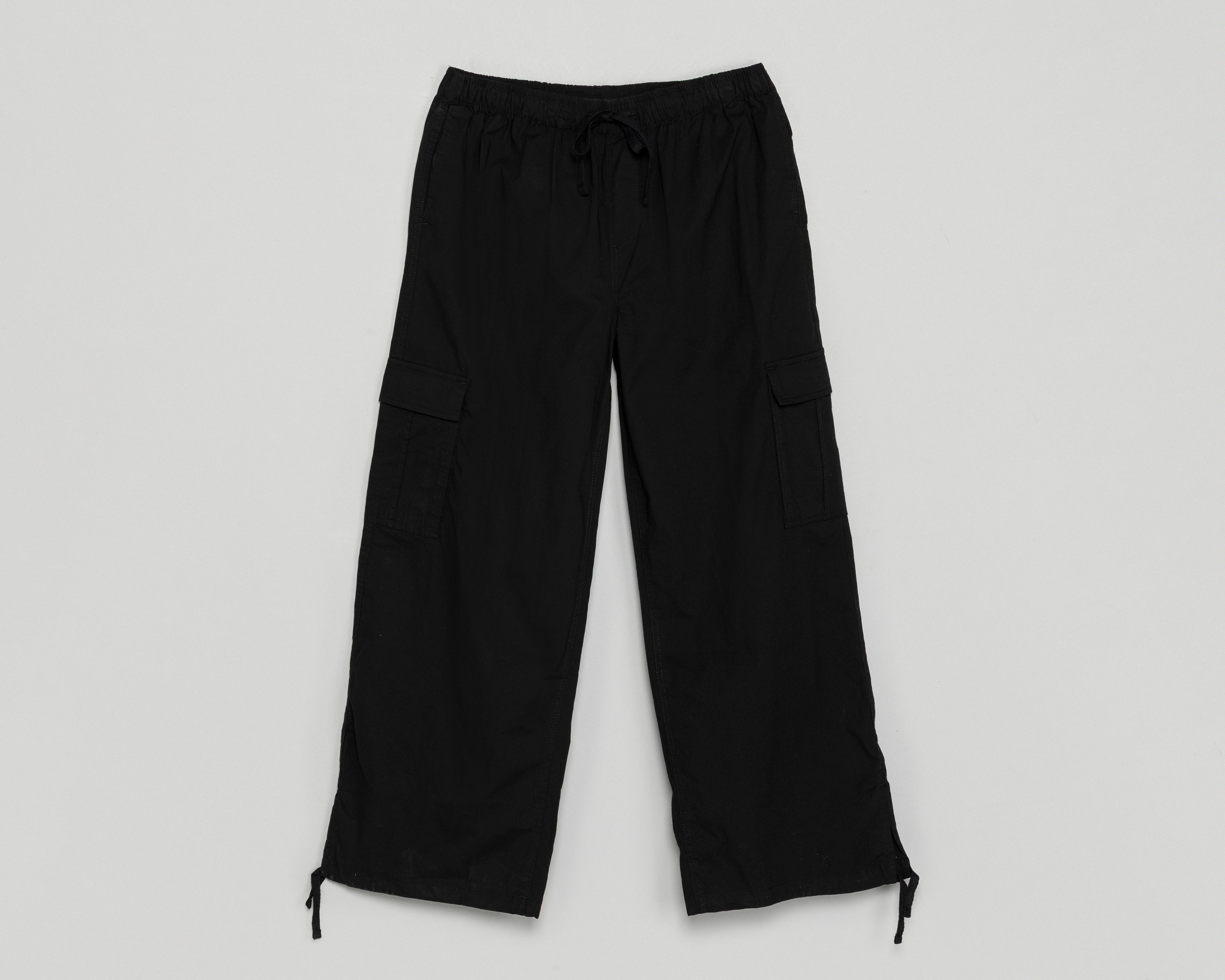Foto 2 pulgar | Pantalón Cargo Strona Negro Juvenil