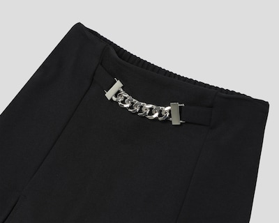 Foto 3 | Short Falda Boy London Negro para Mujer