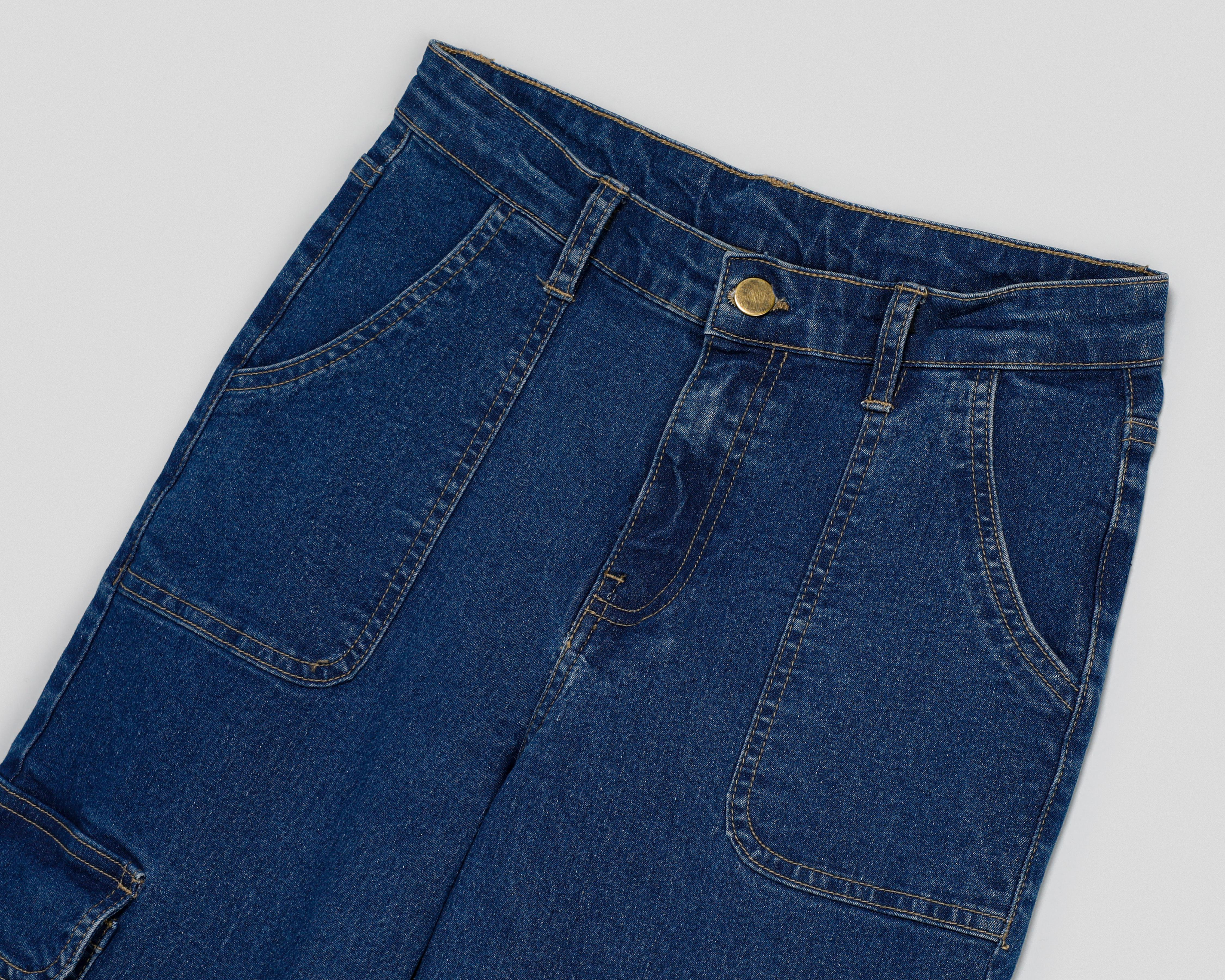Foto 4 pulgar | Jeans Wide Leg Refill para Mujer