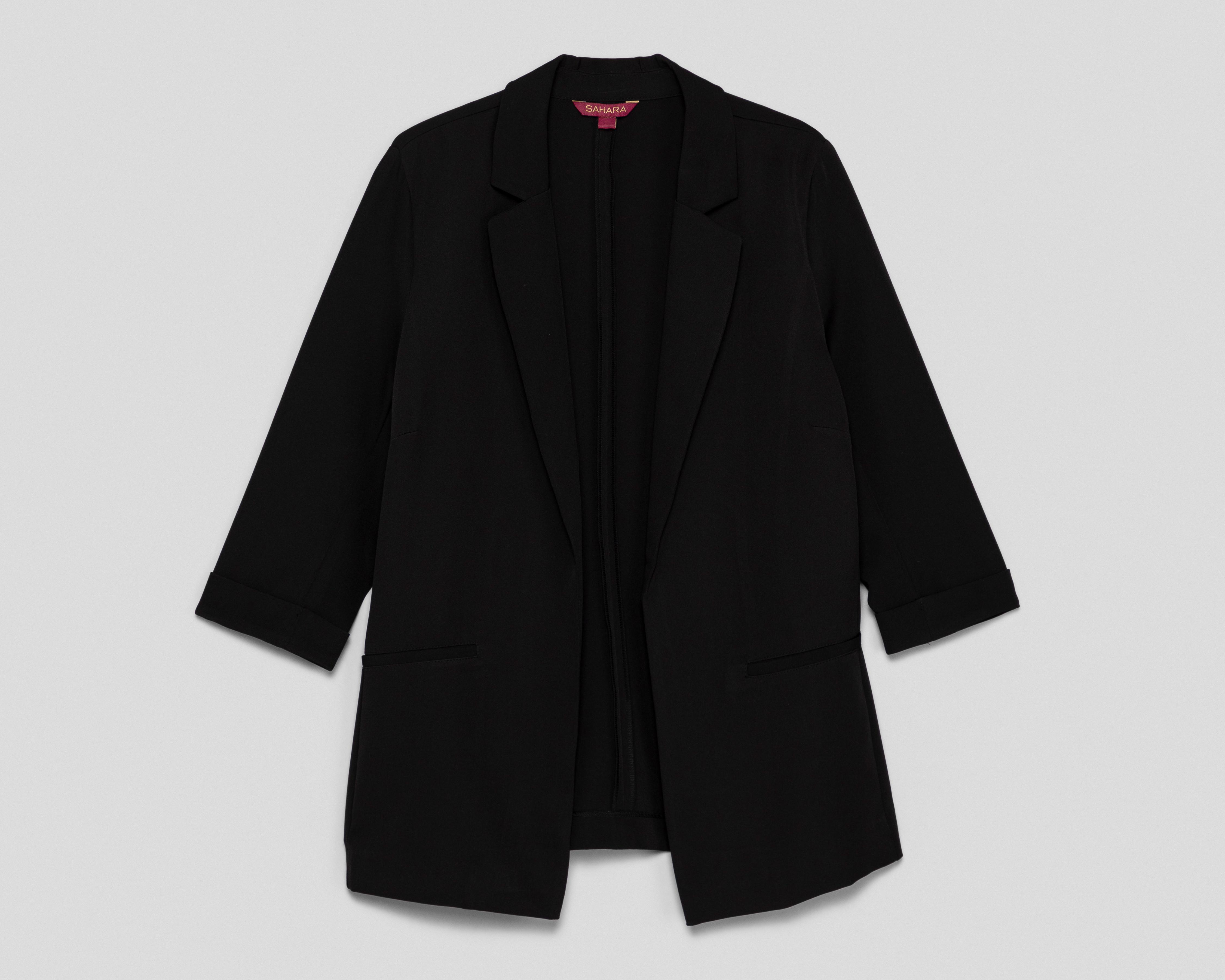 Foto 2 pulgar | Blazer Negro Sahara para Mujer