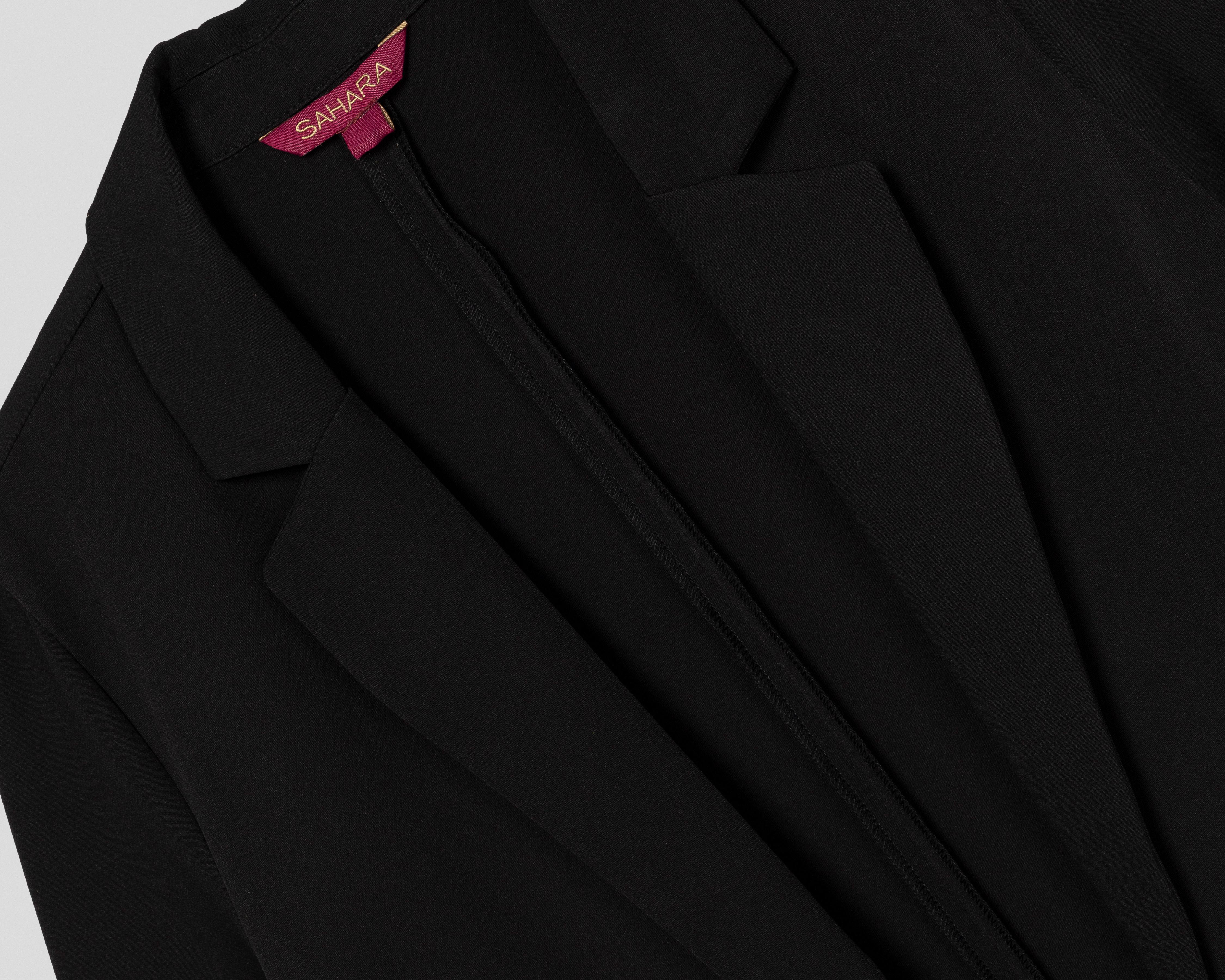 Foto 4 pulgar | Blazer Negro Sahara para Mujer