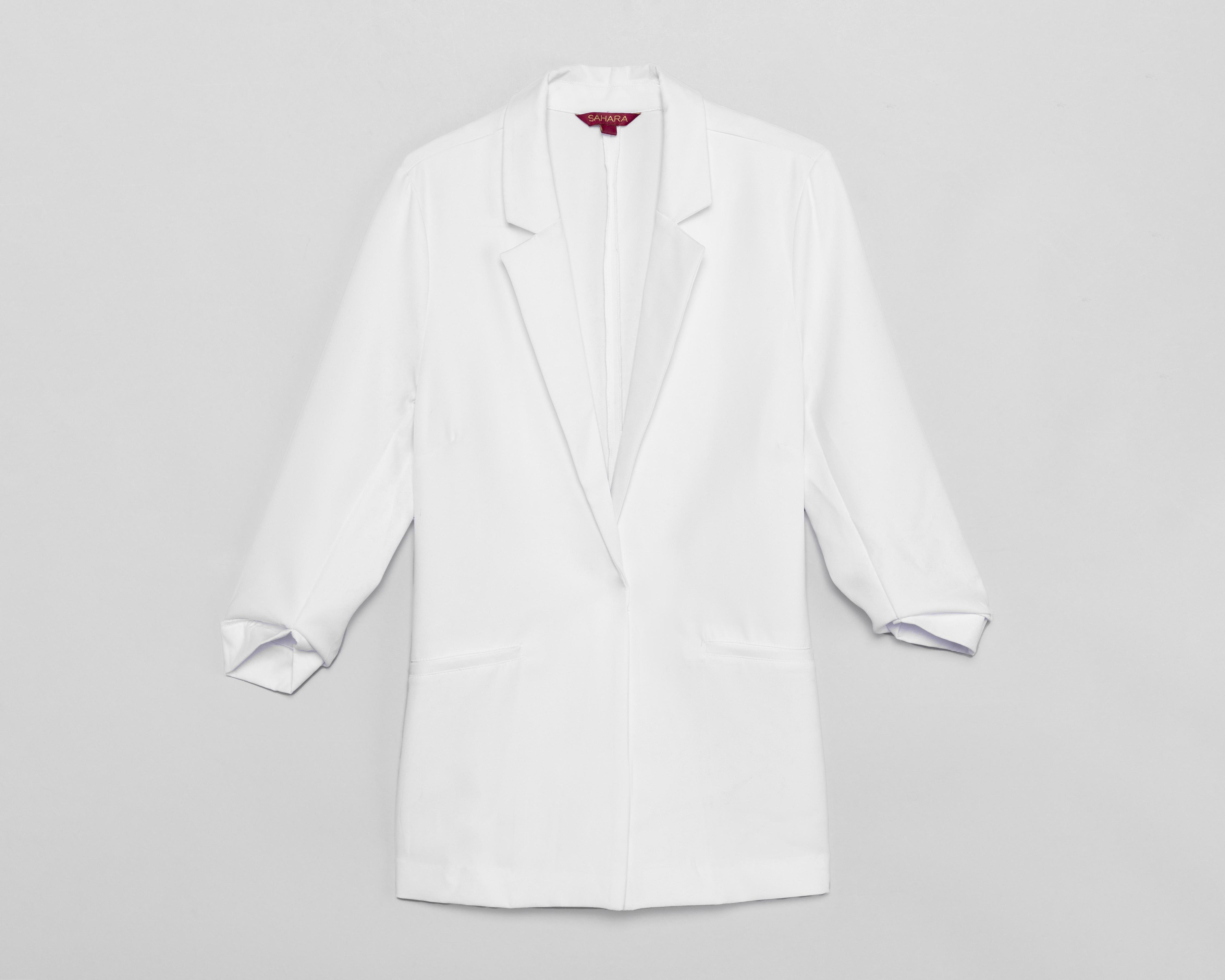 Foto 1 | Blazer Blanco Sahara para Mujer