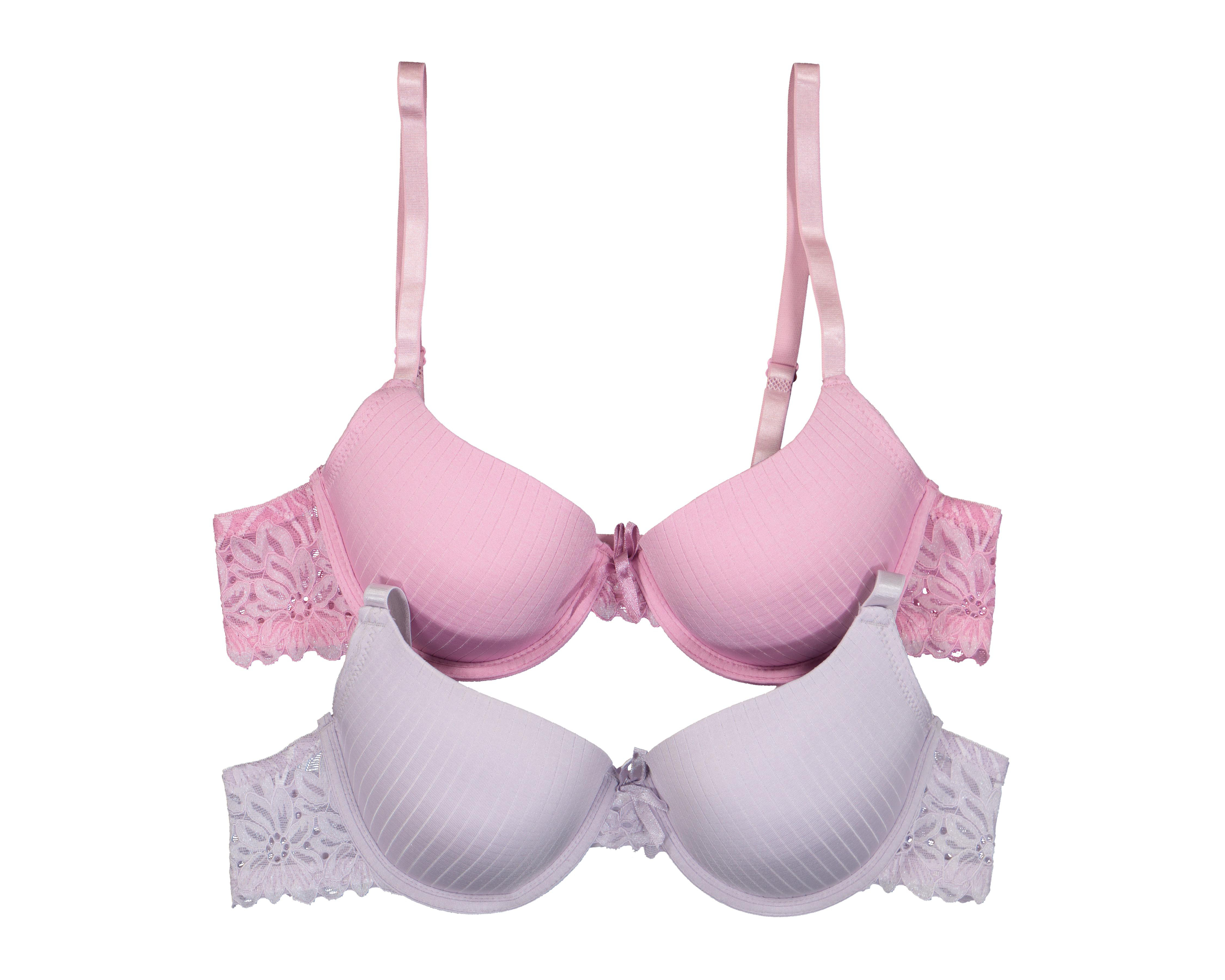 Brasier con Encaje Lovest con Varilla para Mujer 2 Pack $129