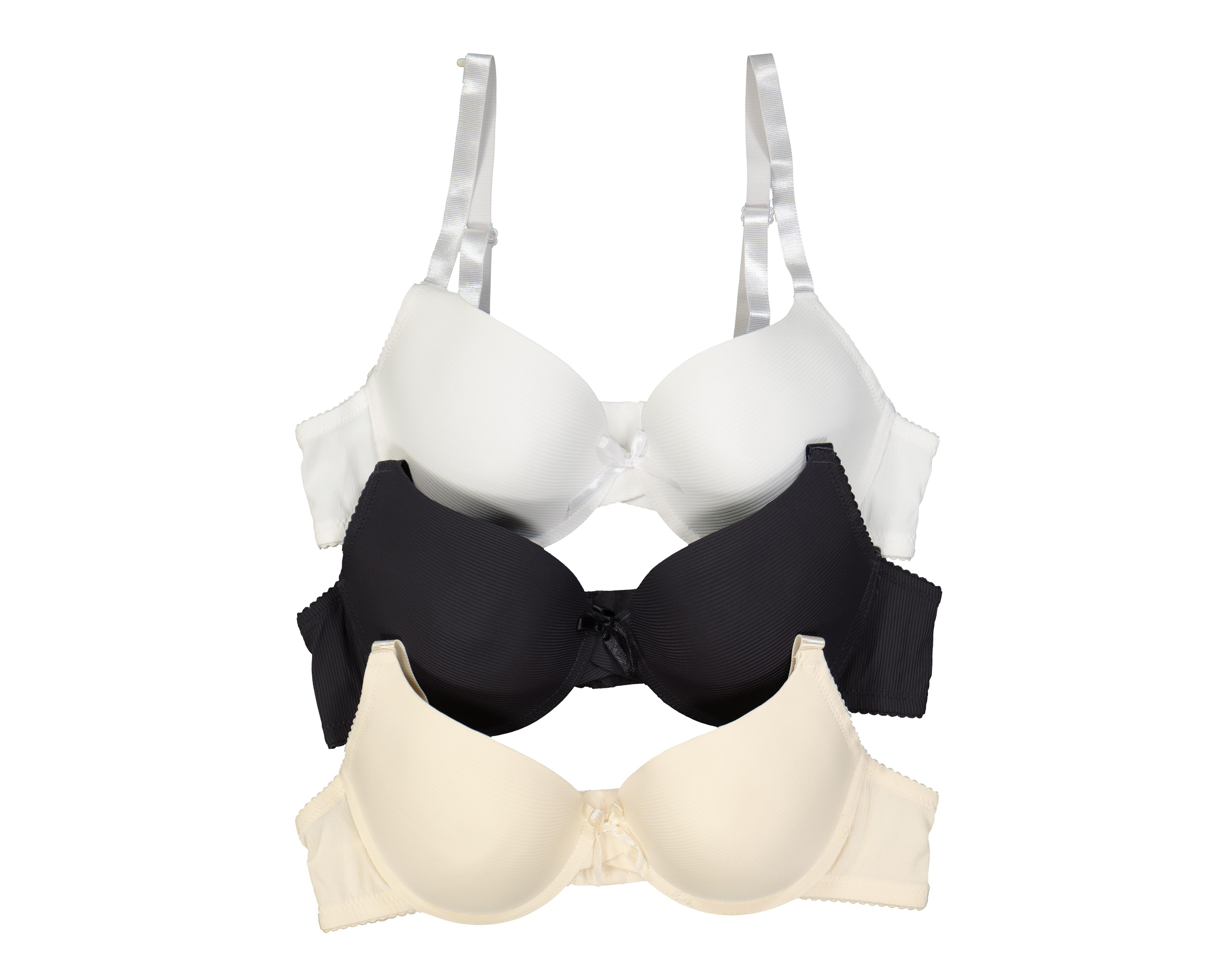 Brasier con Varilla Beauty Secret Copa Completa para Mujer 3 Pack