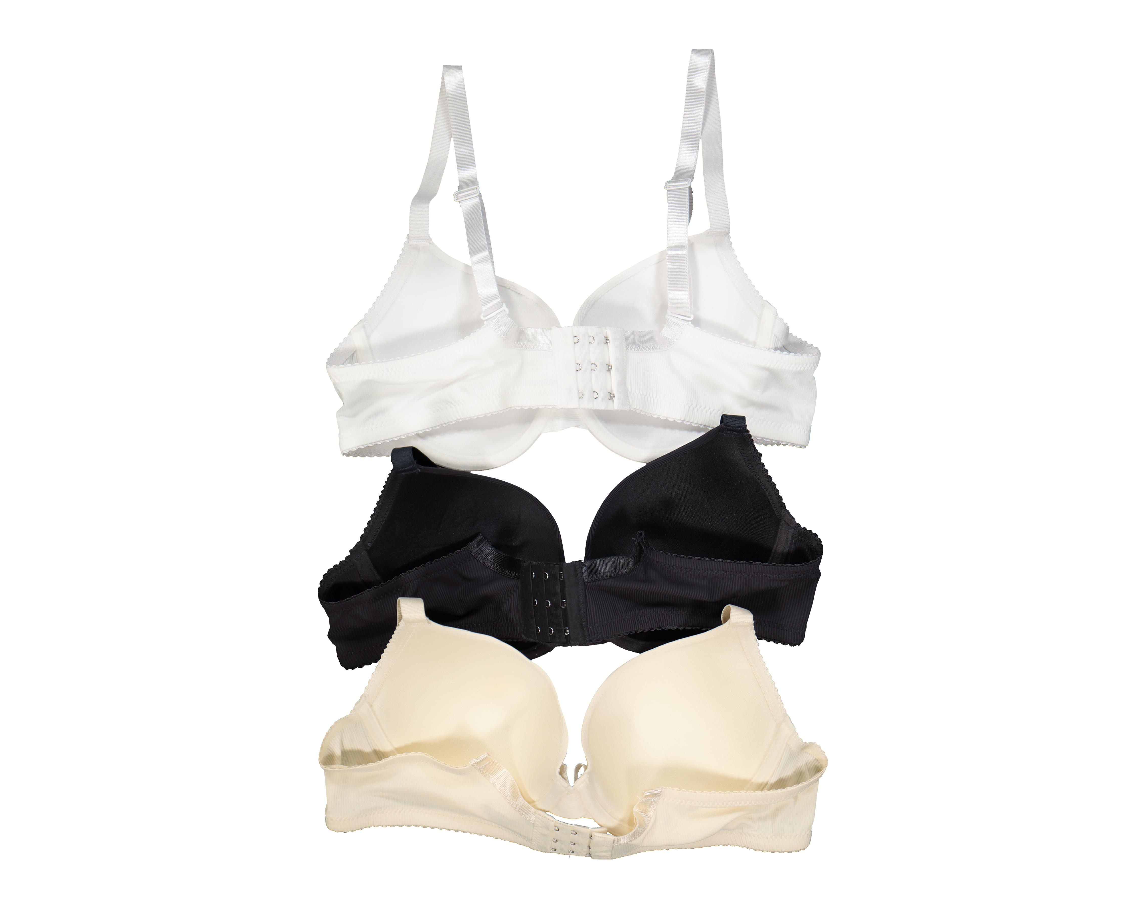 Foto 2 | Brasier con Varilla Beauty Secret Copa Completa para Mujer 3 Pack