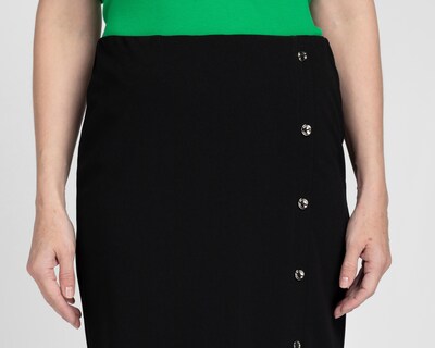 Foto 4 | Falda Corta Sahara con Botones para Mujer