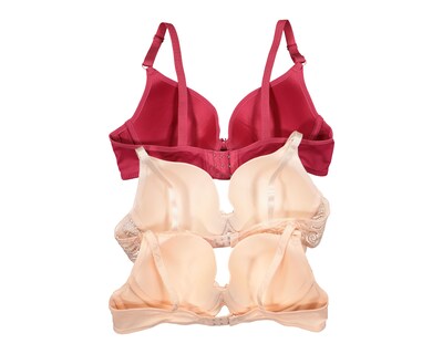 Foto 2 | Brasier con Varilla Beauty Secret Media Copa para Mujer 3 Pack
