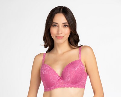 Foto 2 | Brasier de Encaje Eva tu Estilo Íntimo Push Up para Mujer 2 Pack