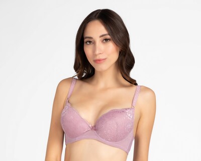 Foto 2 | Brasier de Encaje Eva tu Estilo Íntimo Push Up para Mujer 2 Pack