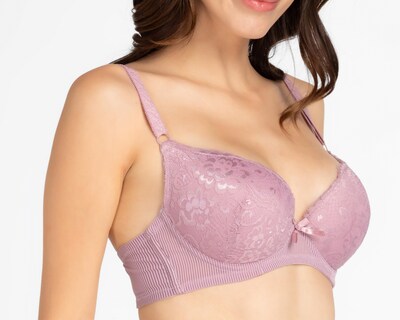 Foto 4 | Brasier de Encaje Eva tu Estilo Íntimo Push Up para Mujer 2 Pack