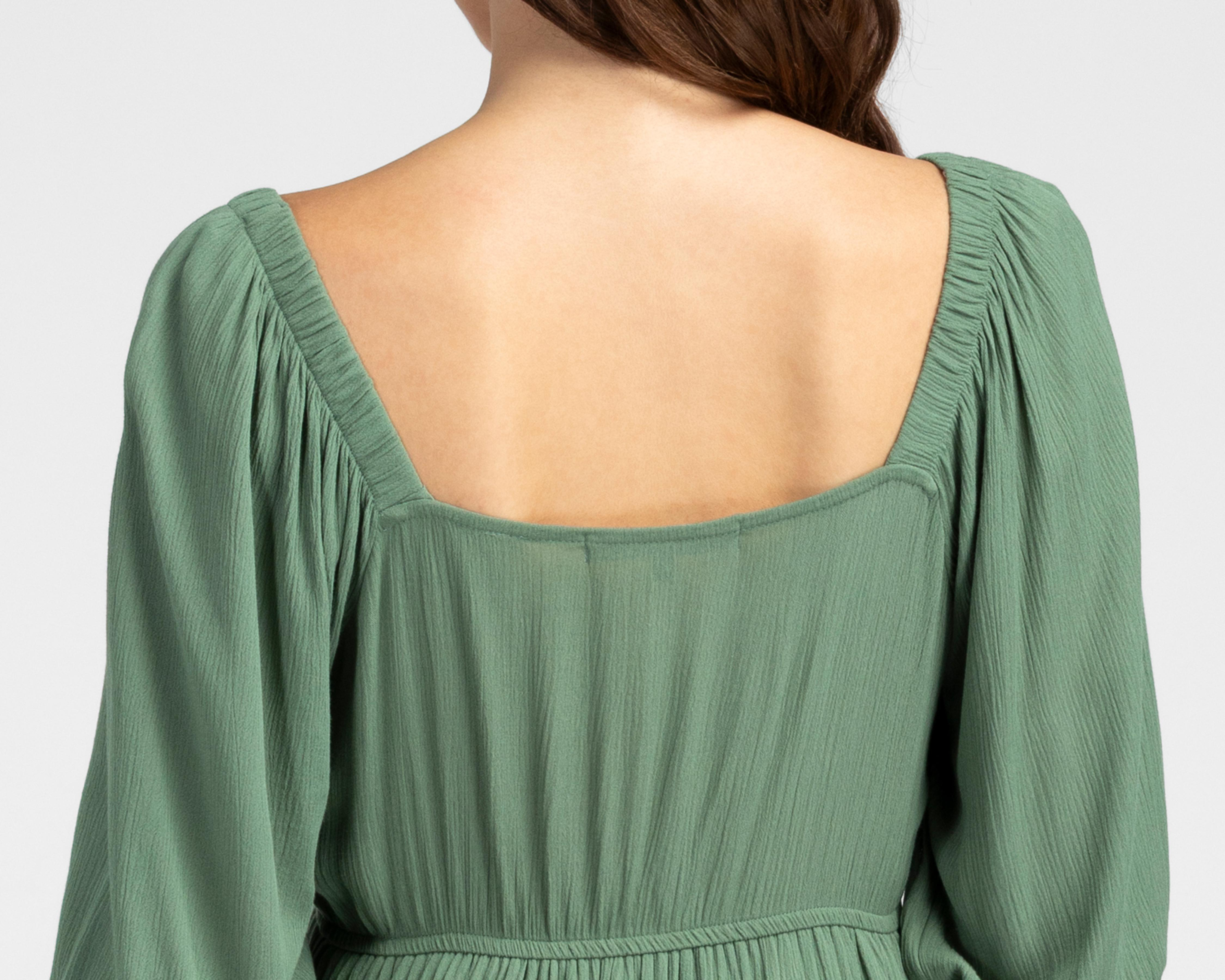 Foto 5 | Vestido Casual Refill Corto Manga 3/4 para Mujer