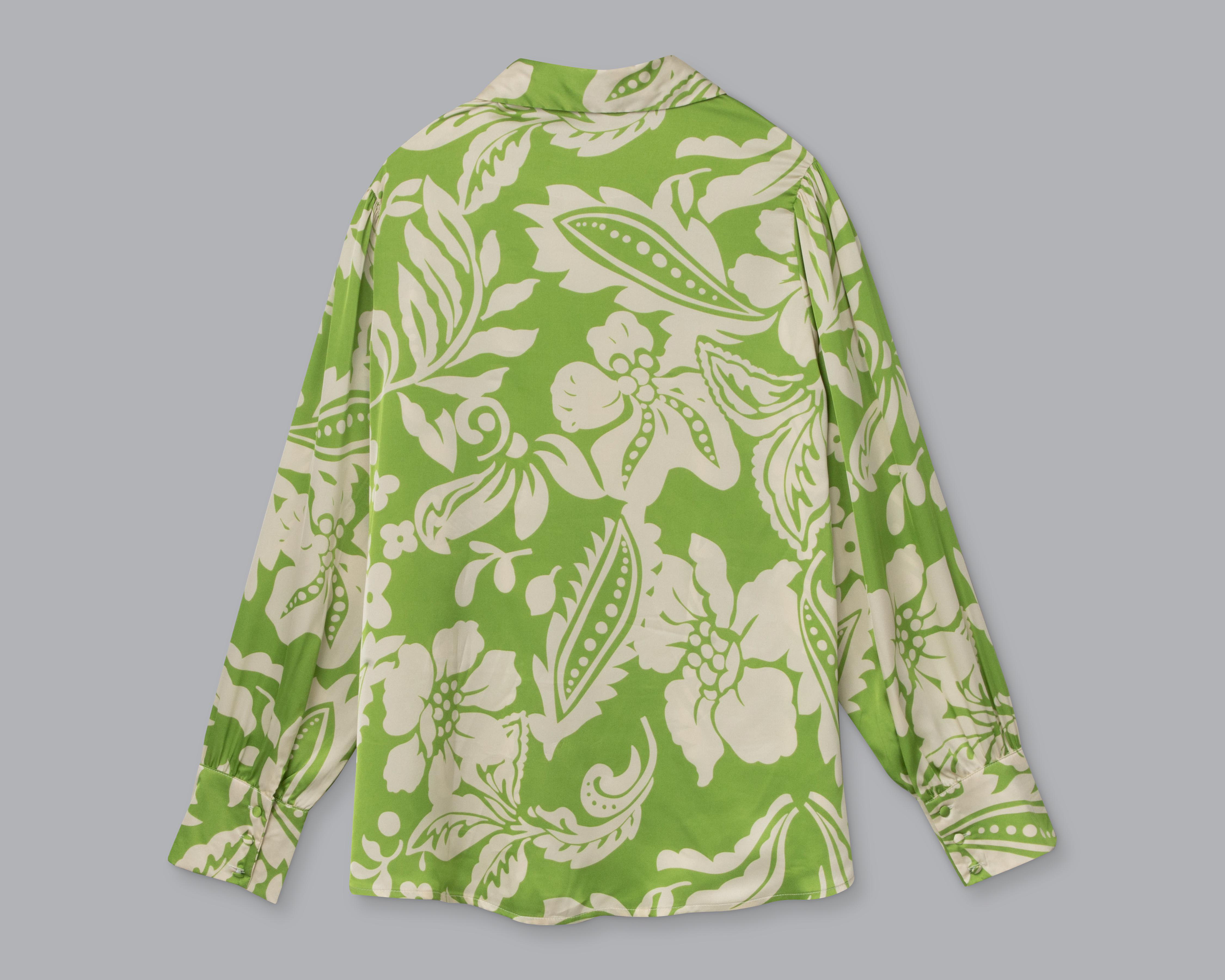 Foto 2 | Blusa Sahara Manga Larga con Botones
