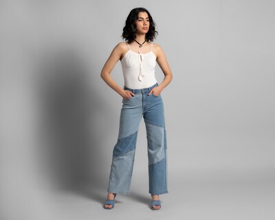Foto 2 | Jeans Straight Thinner para Mujer