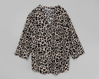 Foto 1 | Blusa Lady Sun Animal Print con Manga 3/4