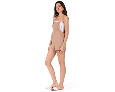 Foto 2 | Jumper Casual Forever 21 Café de Tirantes para Mujer