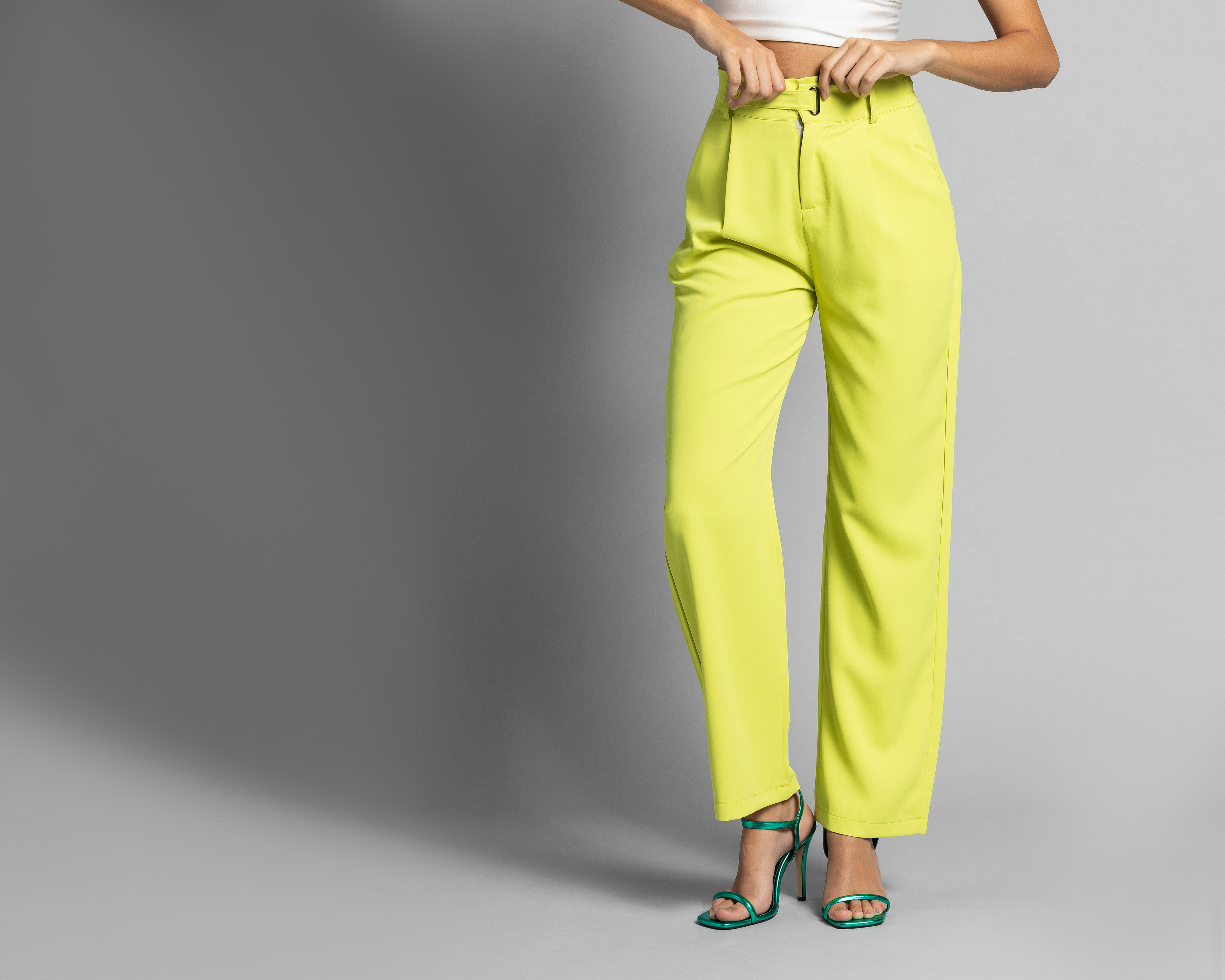 Foto 1 | Pantalón de Vestir Thinner con Elástico en Pretina