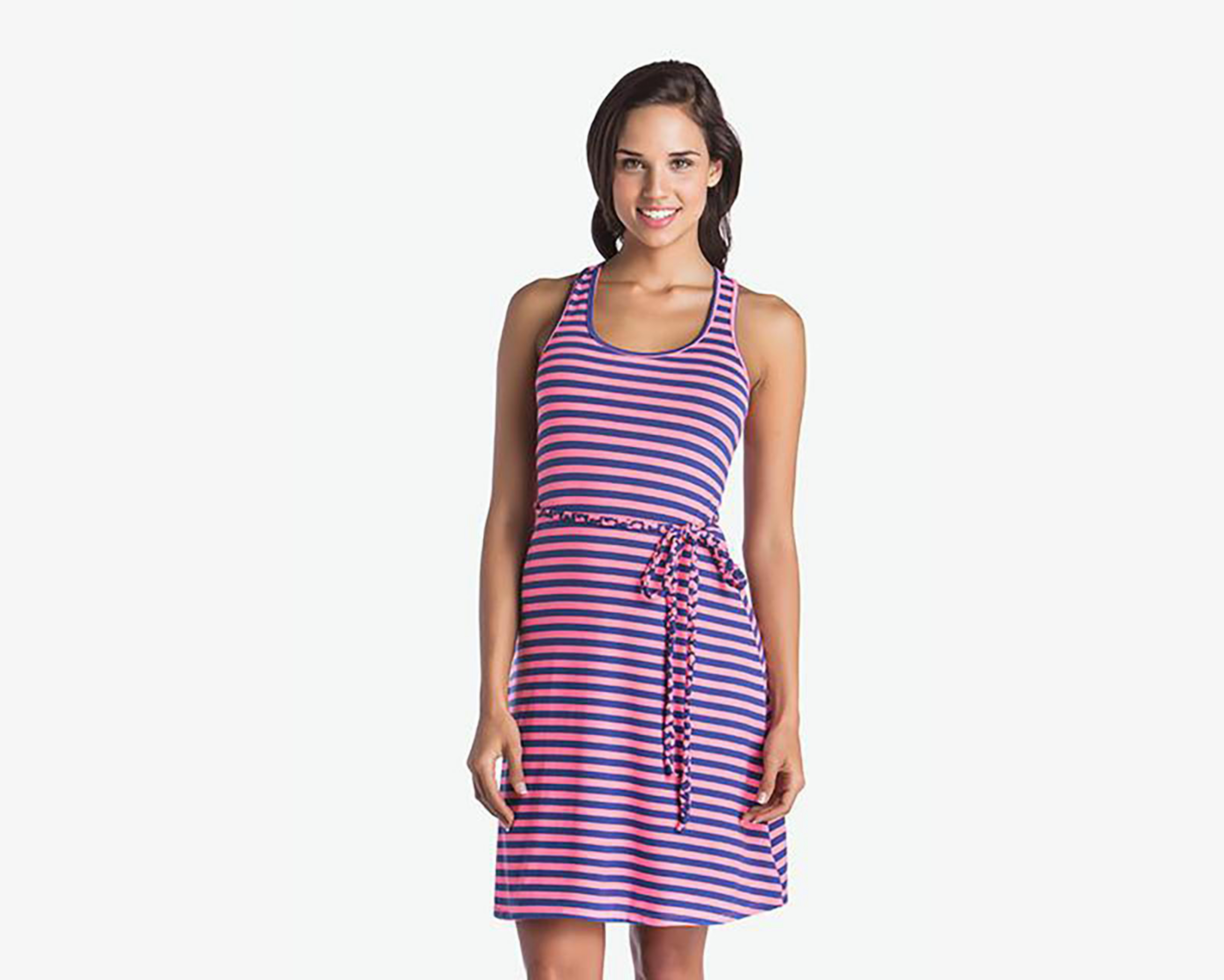 Vestido Casual Refill a Rayas con Tirantes para Mujer